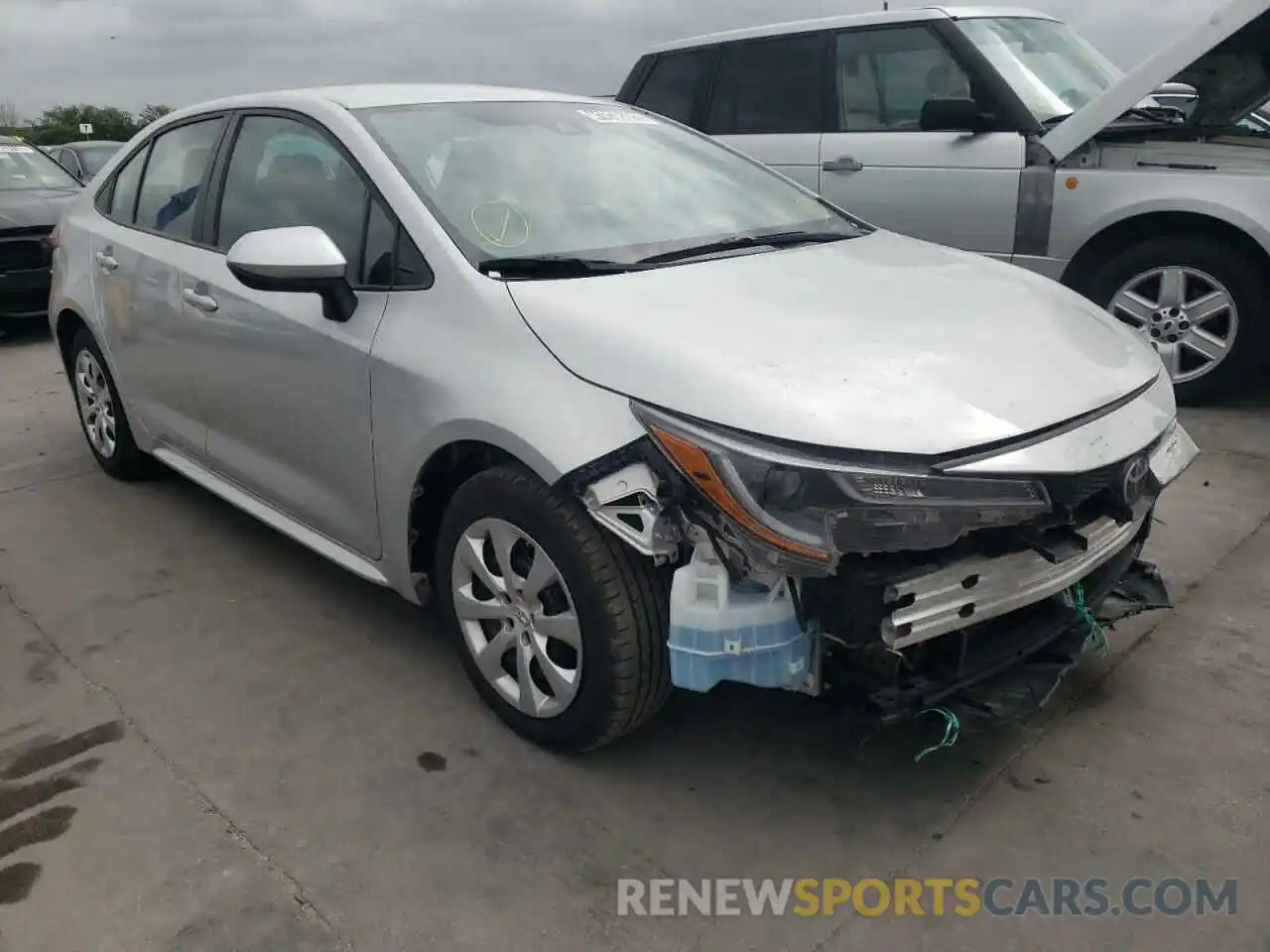 1 Photograph of a damaged car 5YFEPRAE2LP038937 TOYOTA COROLLA 2020