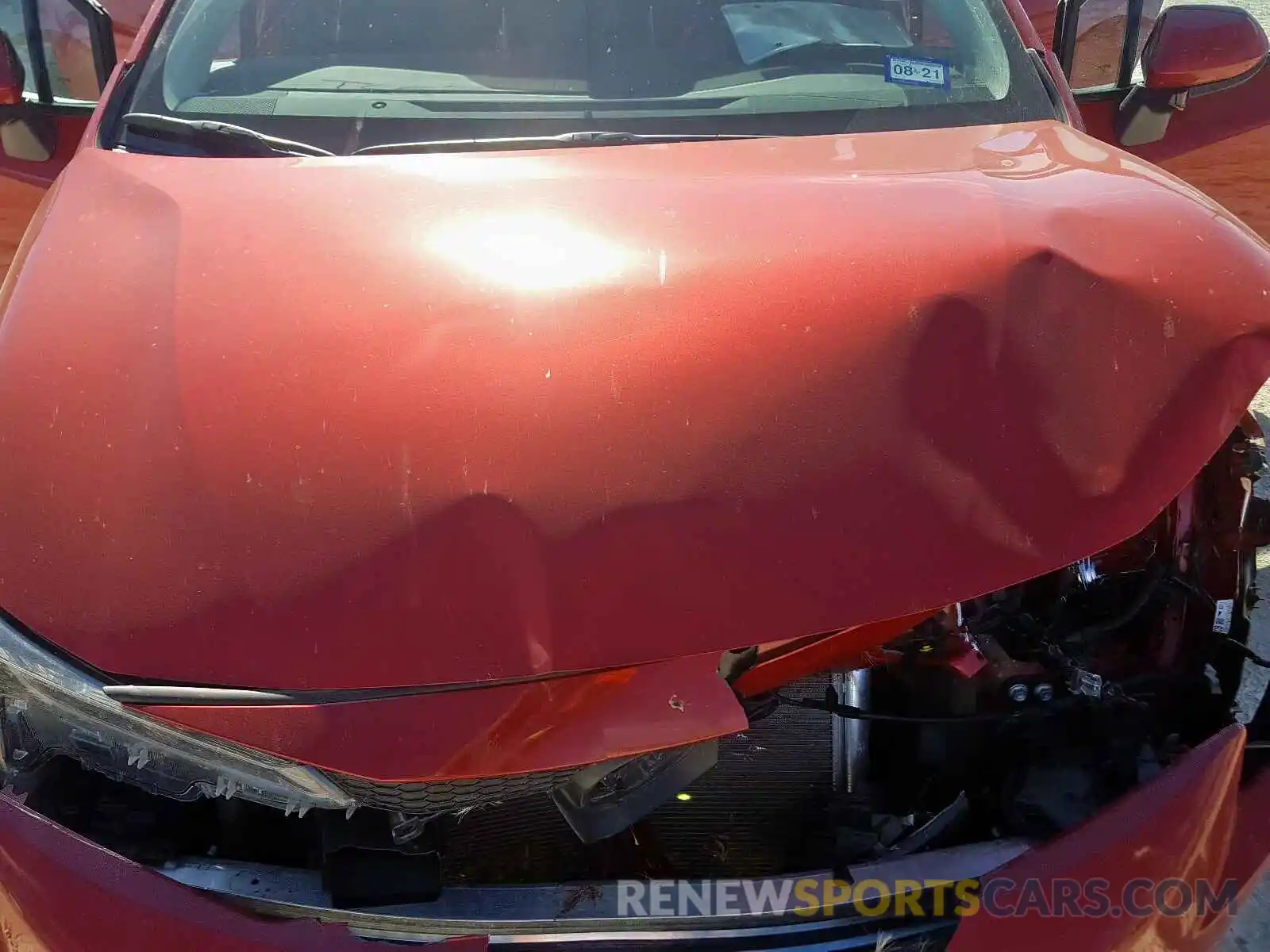 7 Photograph of a damaged car 5YFEPRAE2LP040025 TOYOTA COROLLA 2020