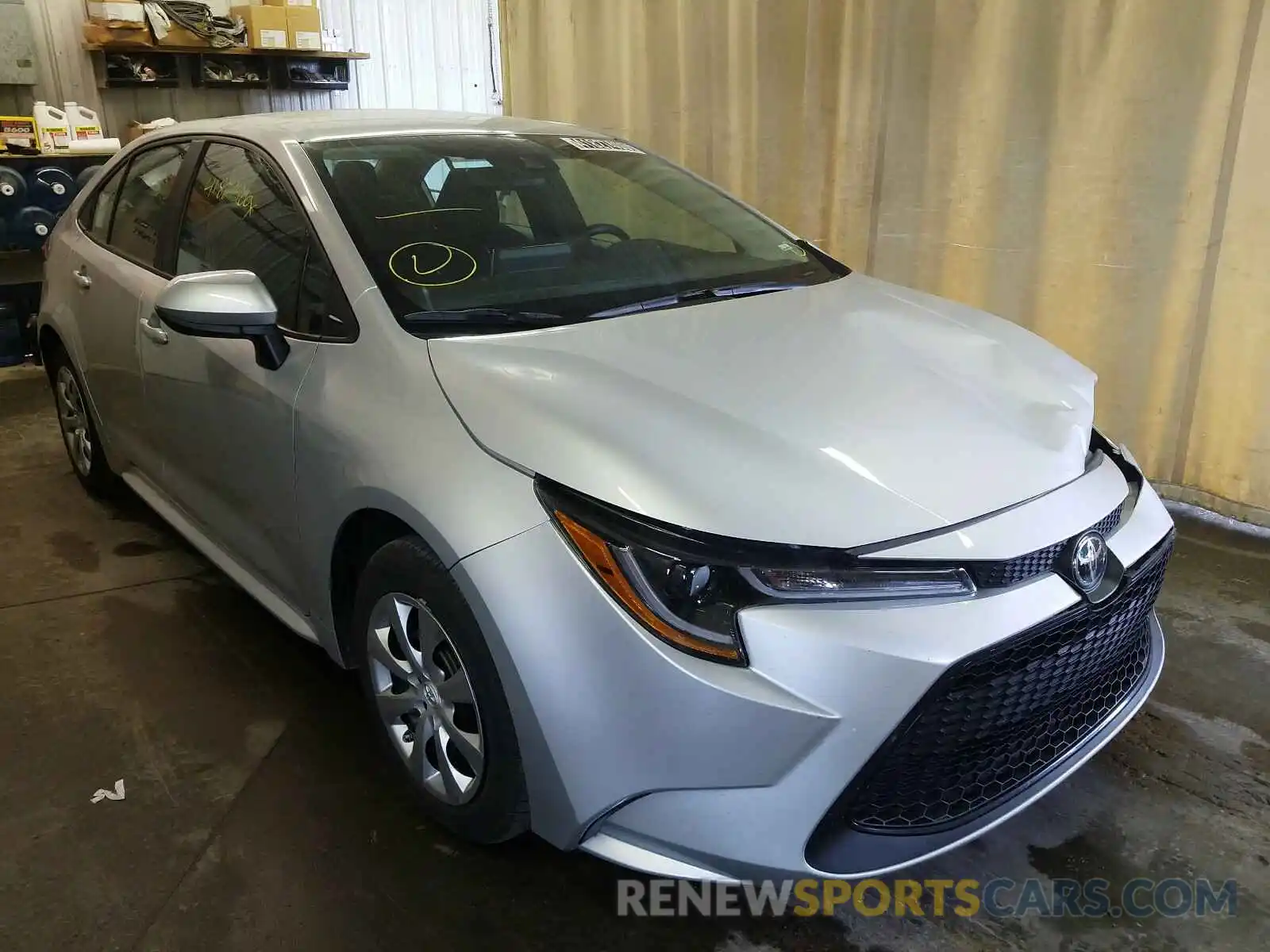 1 Photograph of a damaged car 5YFEPRAE2LP040722 TOYOTA COROLLA 2020