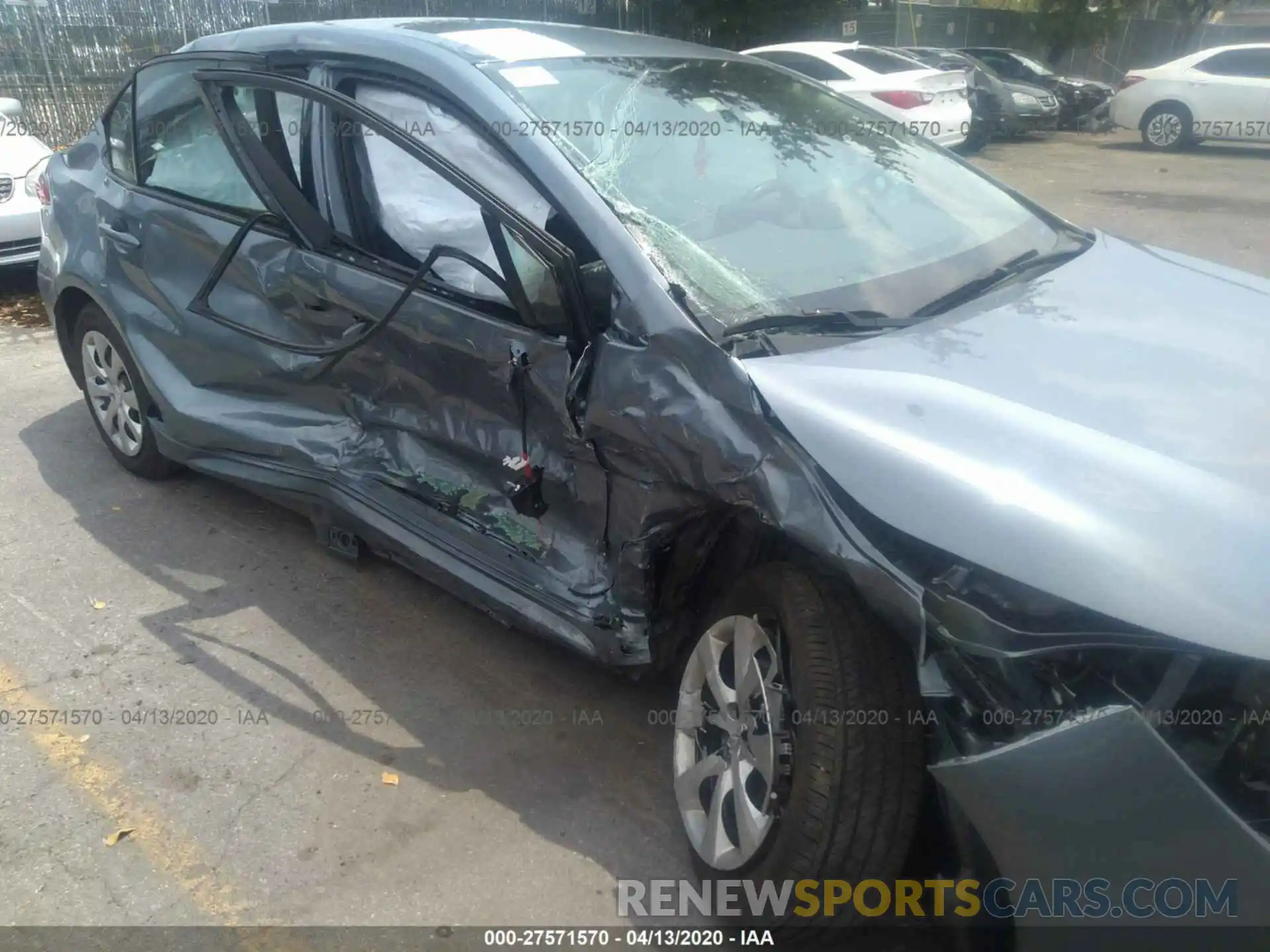 6 Photograph of a damaged car 5YFEPRAE2LP041059 TOYOTA COROLLA 2020