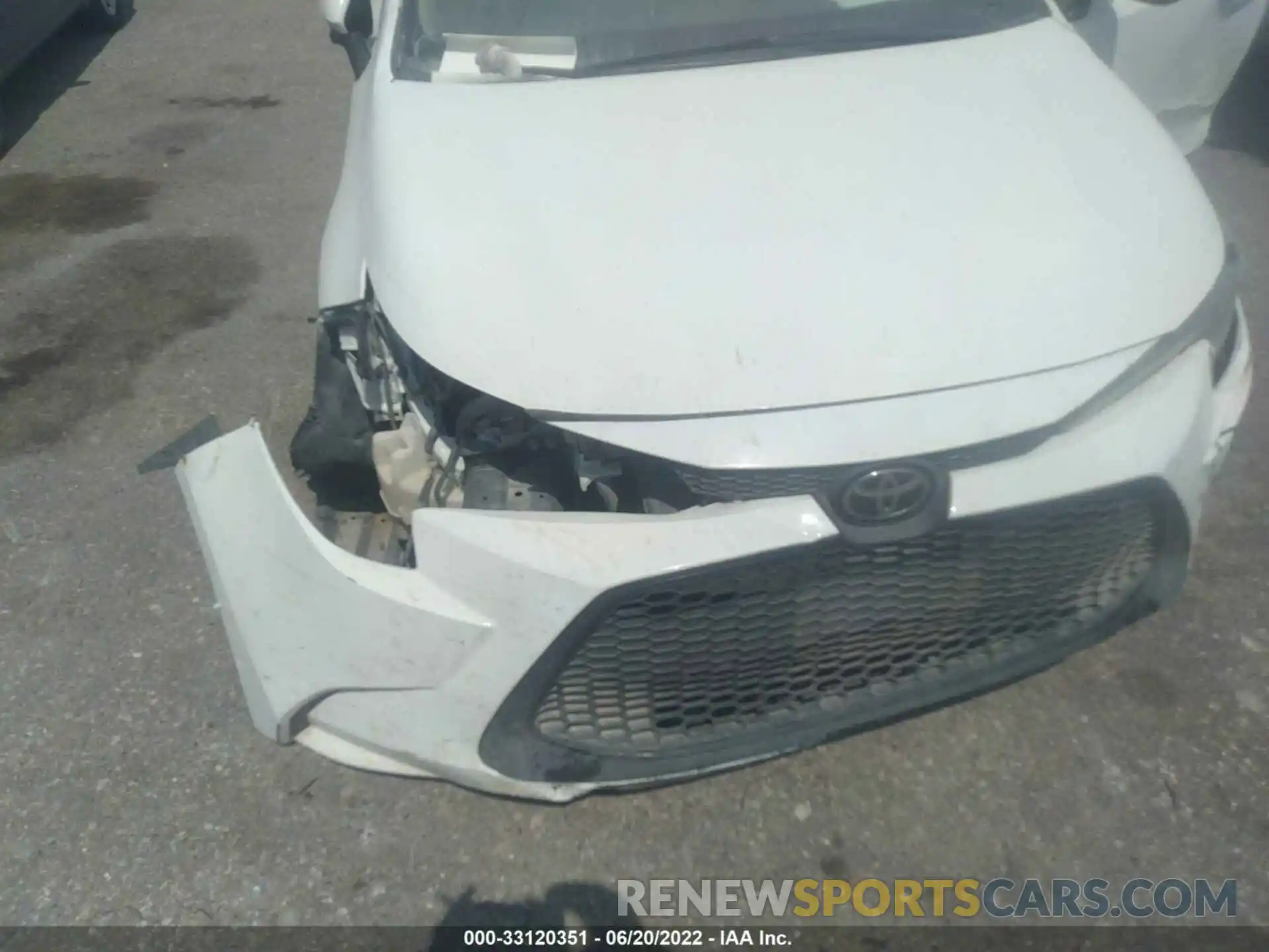 6 Photograph of a damaged car 5YFEPRAE2LP042647 TOYOTA COROLLA 2020