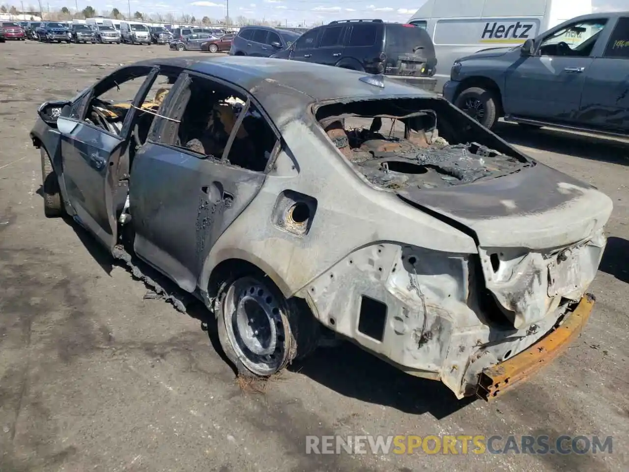 3 Photograph of a damaged car 5YFEPRAE2LP044771 TOYOTA COROLLA 2020