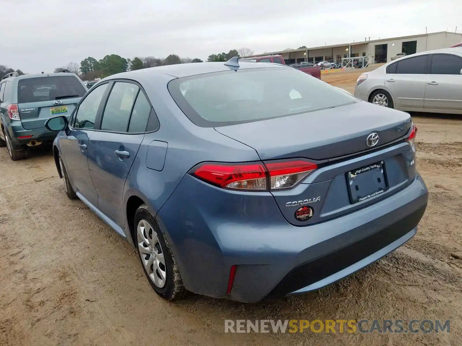 3 Photograph of a damaged car 5YFEPRAE2LP044818 TOYOTA COROLLA 2020