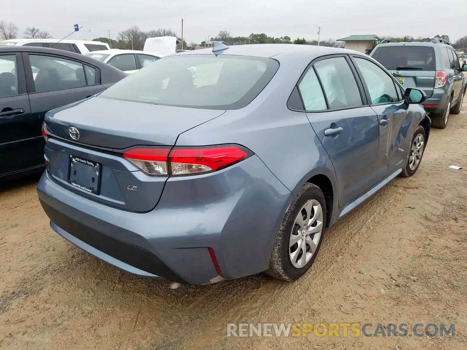 4 Photograph of a damaged car 5YFEPRAE2LP044818 TOYOTA COROLLA 2020