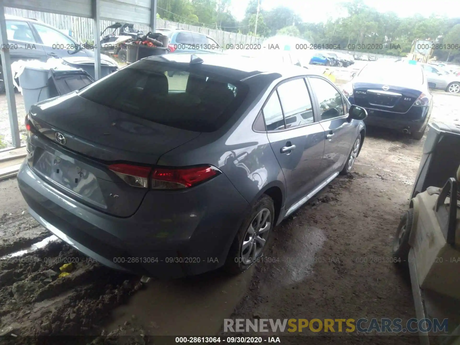 4 Photograph of a damaged car 5YFEPRAE2LP044821 TOYOTA COROLLA 2020