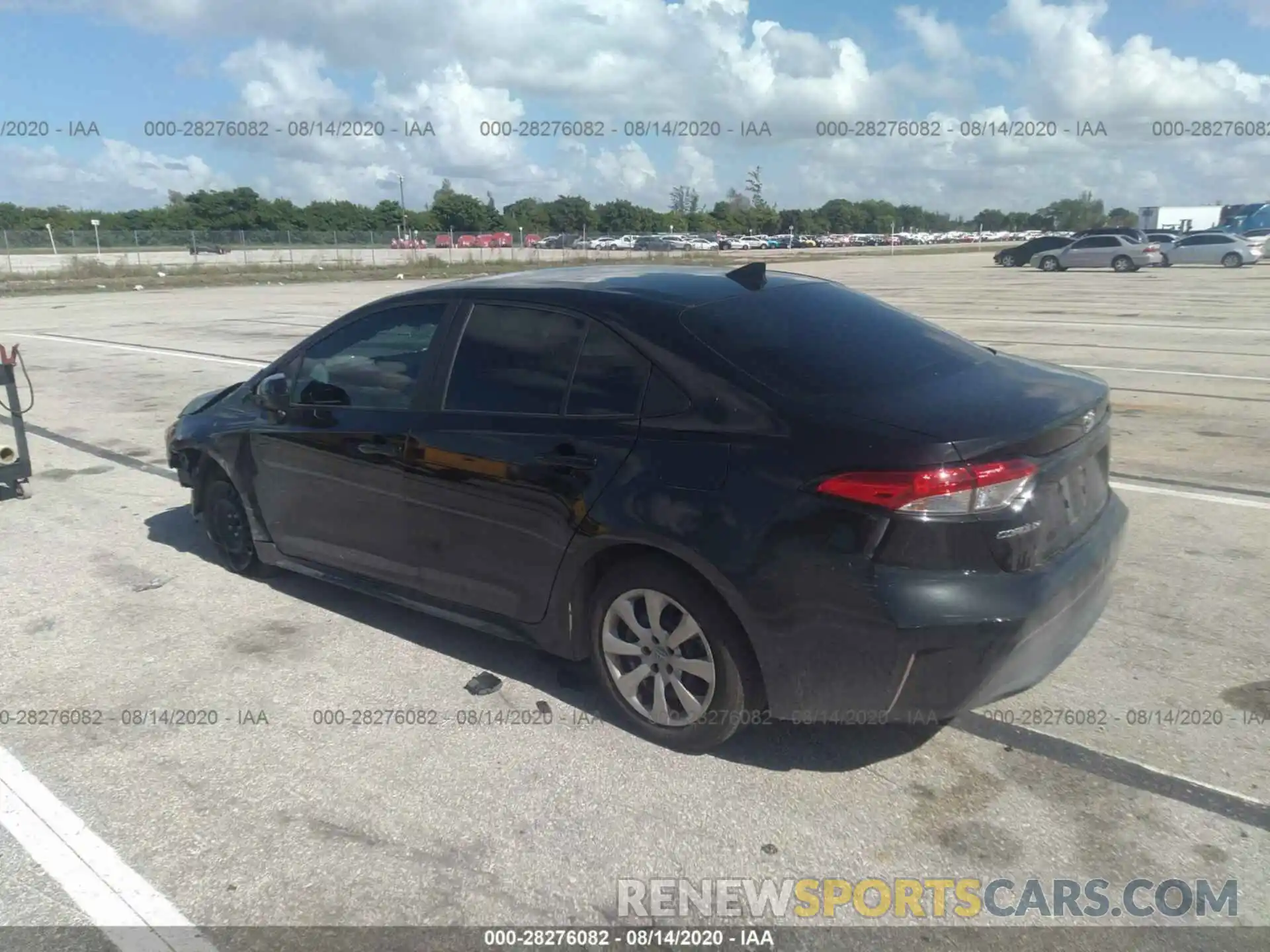 3 Photograph of a damaged car 5YFEPRAE2LP046097 TOYOTA COROLLA 2020