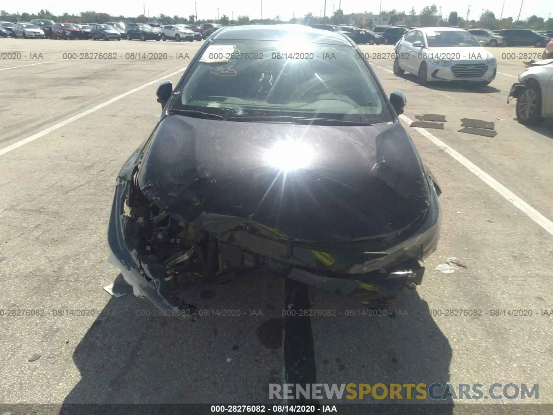 6 Photograph of a damaged car 5YFEPRAE2LP046097 TOYOTA COROLLA 2020