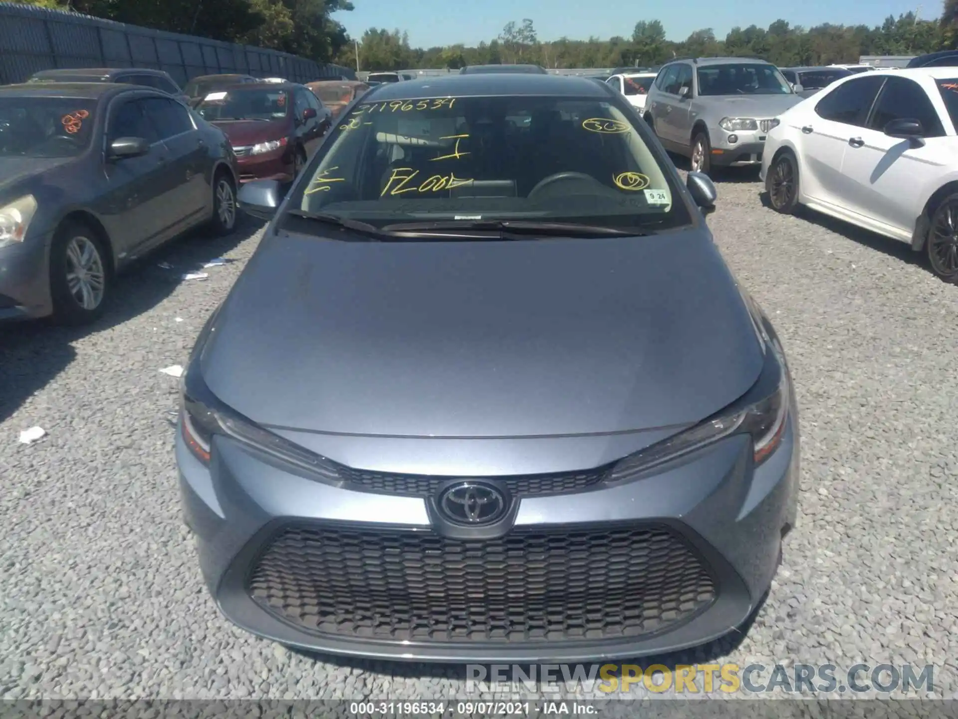 6 Photograph of a damaged car 5YFEPRAE2LP046634 TOYOTA COROLLA 2020