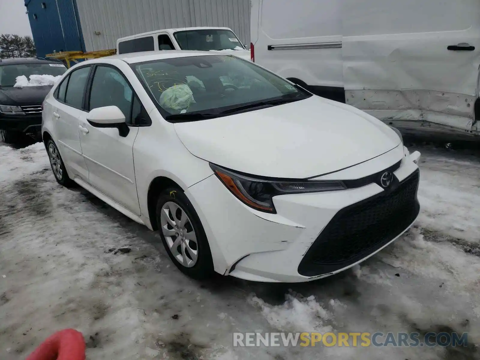 1 Photograph of a damaged car 5YFEPRAE2LP047170 TOYOTA COROLLA 2020