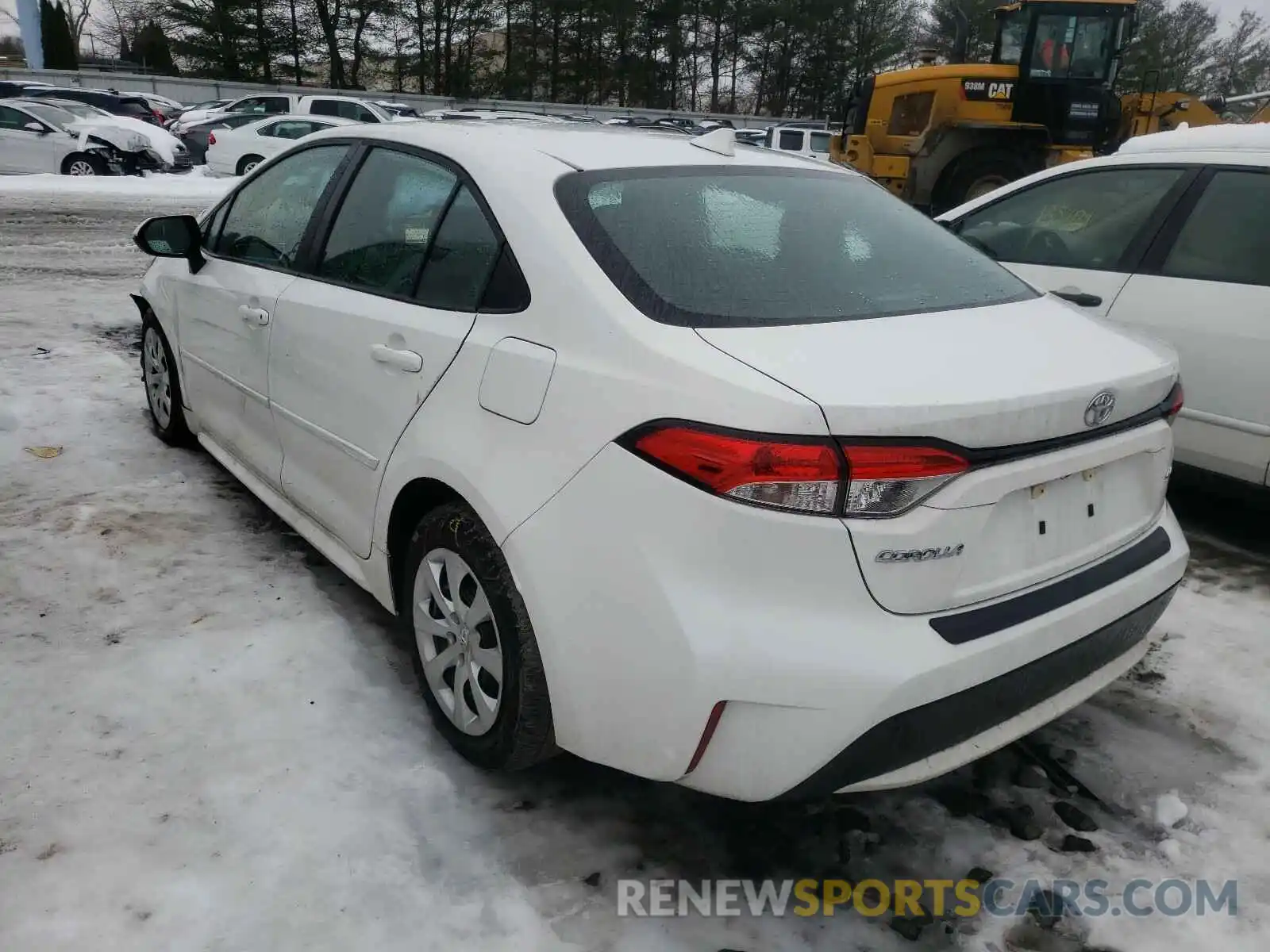 3 Photograph of a damaged car 5YFEPRAE2LP047170 TOYOTA COROLLA 2020