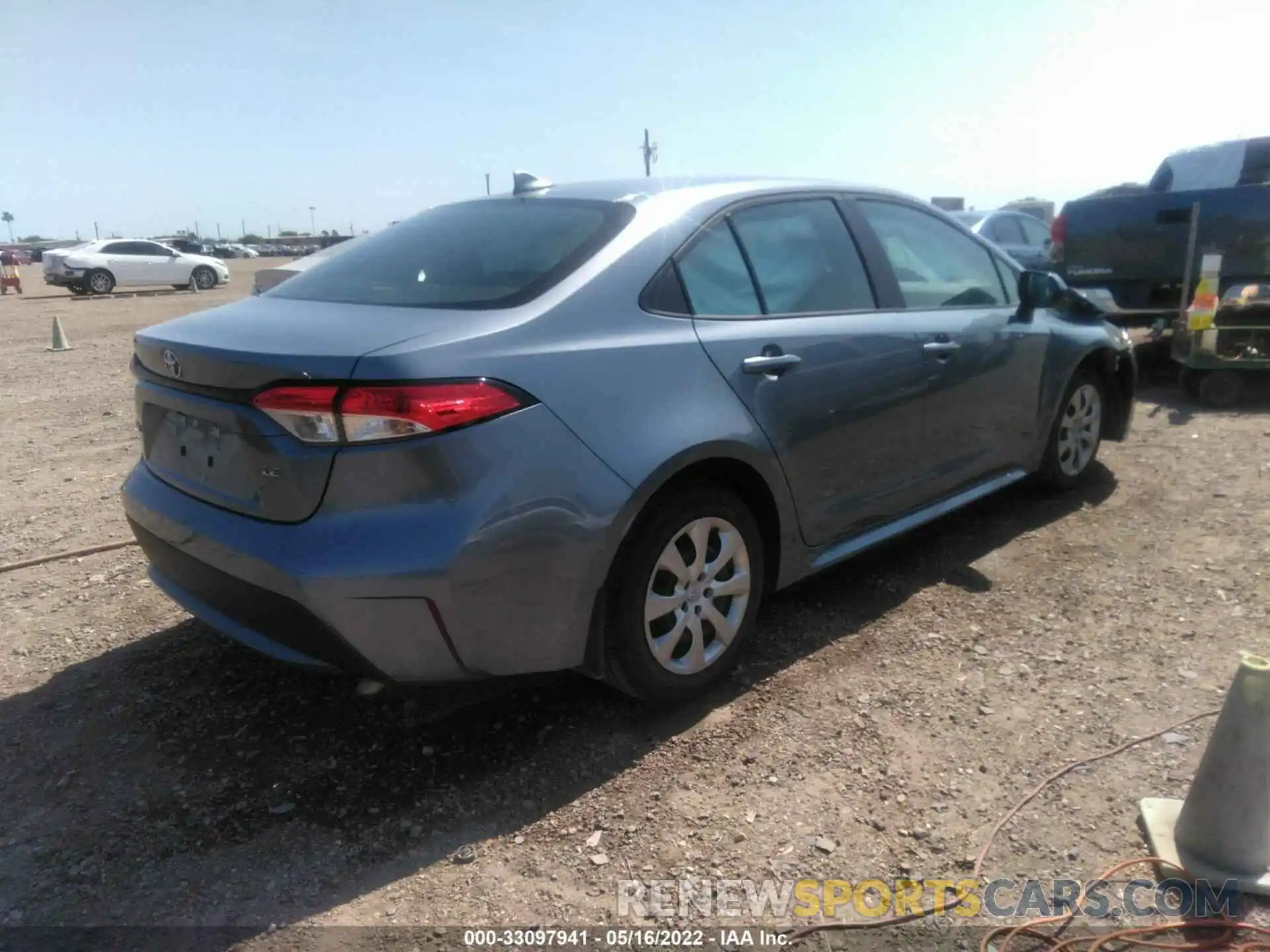 4 Photograph of a damaged car 5YFEPRAE2LP048335 TOYOTA COROLLA 2020