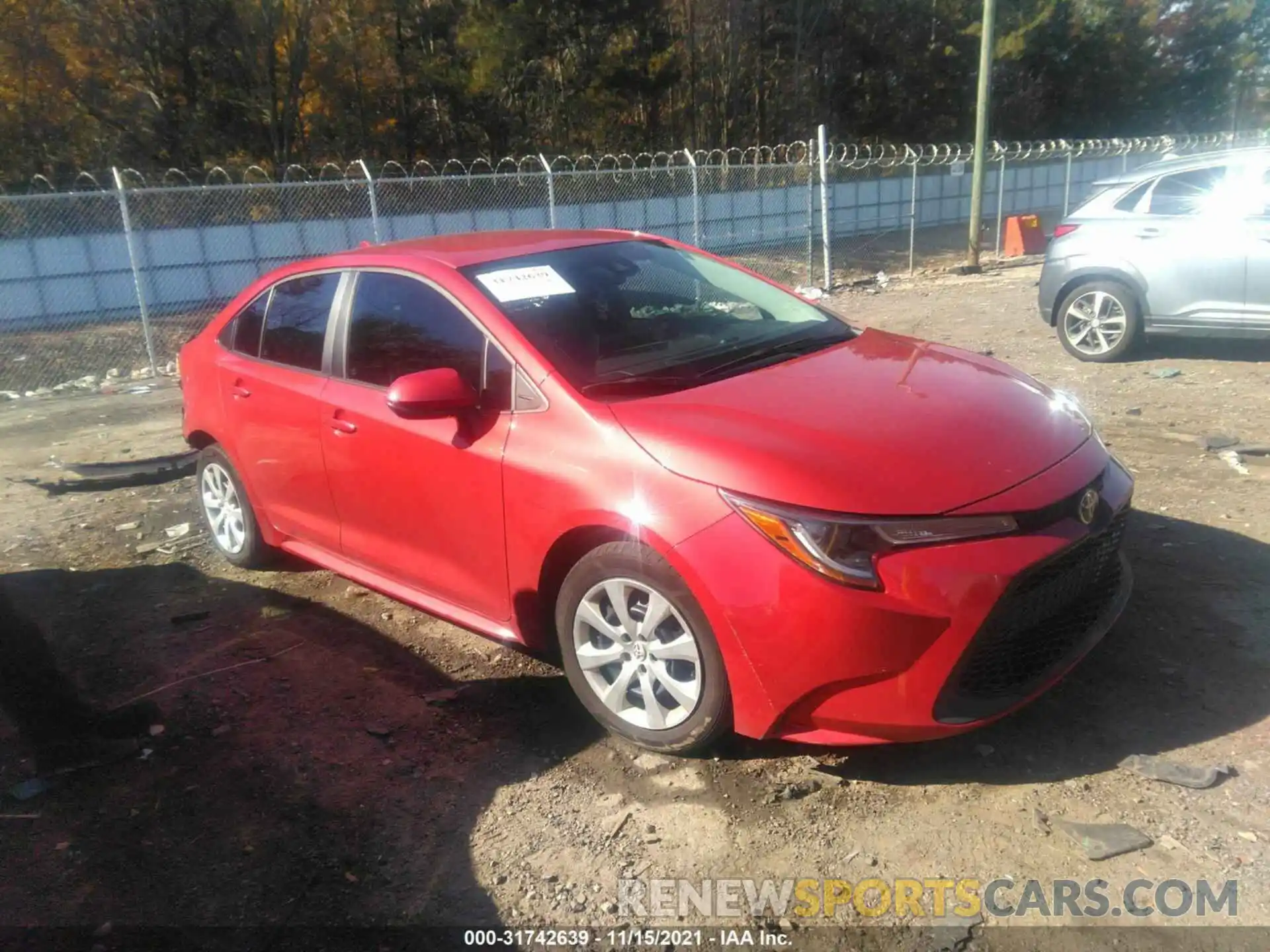 1 Photograph of a damaged car 5YFEPRAE2LP048979 TOYOTA COROLLA 2020