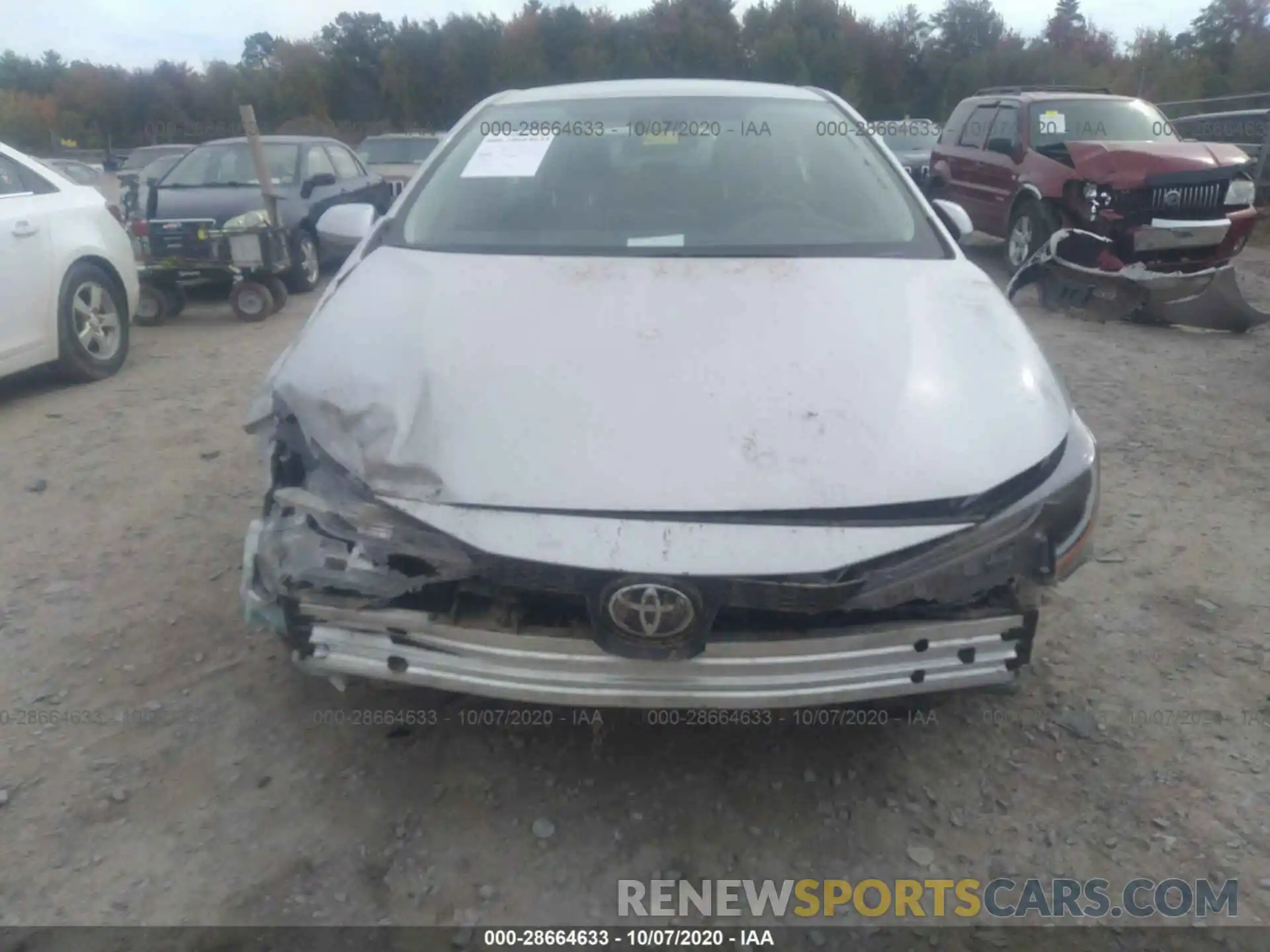 6 Photograph of a damaged car 5YFEPRAE2LP049260 TOYOTA COROLLA 2020