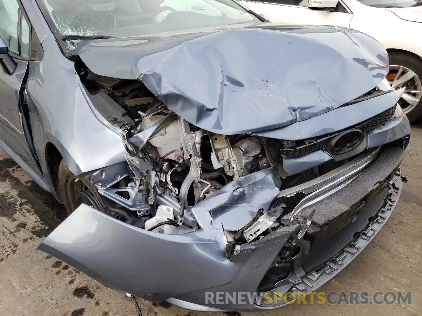 7 Photograph of a damaged car 5YFEPRAE2LP049310 TOYOTA COROLLA 2020