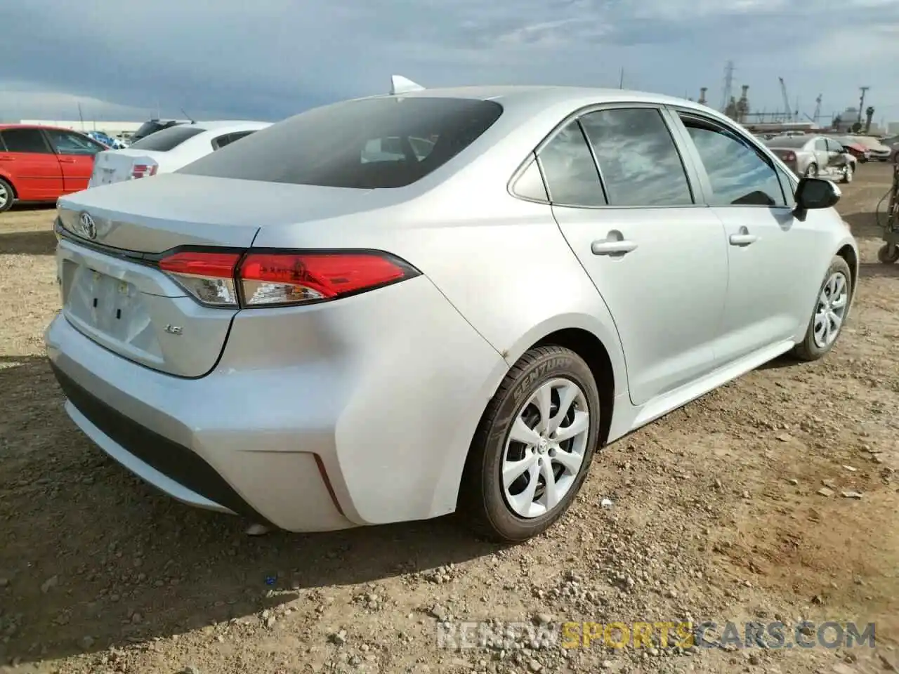 4 Photograph of a damaged car 5YFEPRAE2LP050991 TOYOTA COROLLA 2020