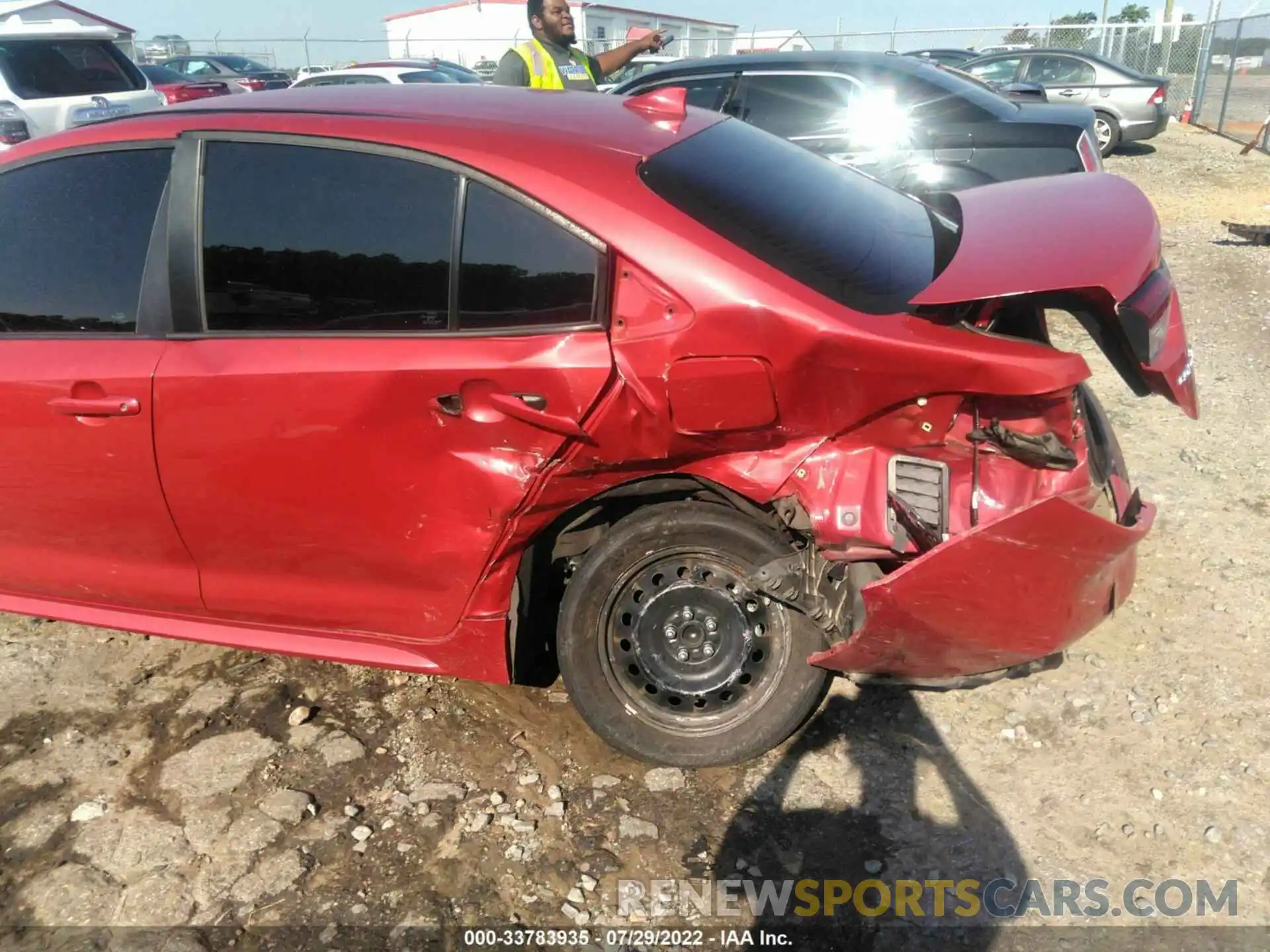 6 Photograph of a damaged car 5YFEPRAE2LP052305 TOYOTA COROLLA 2020