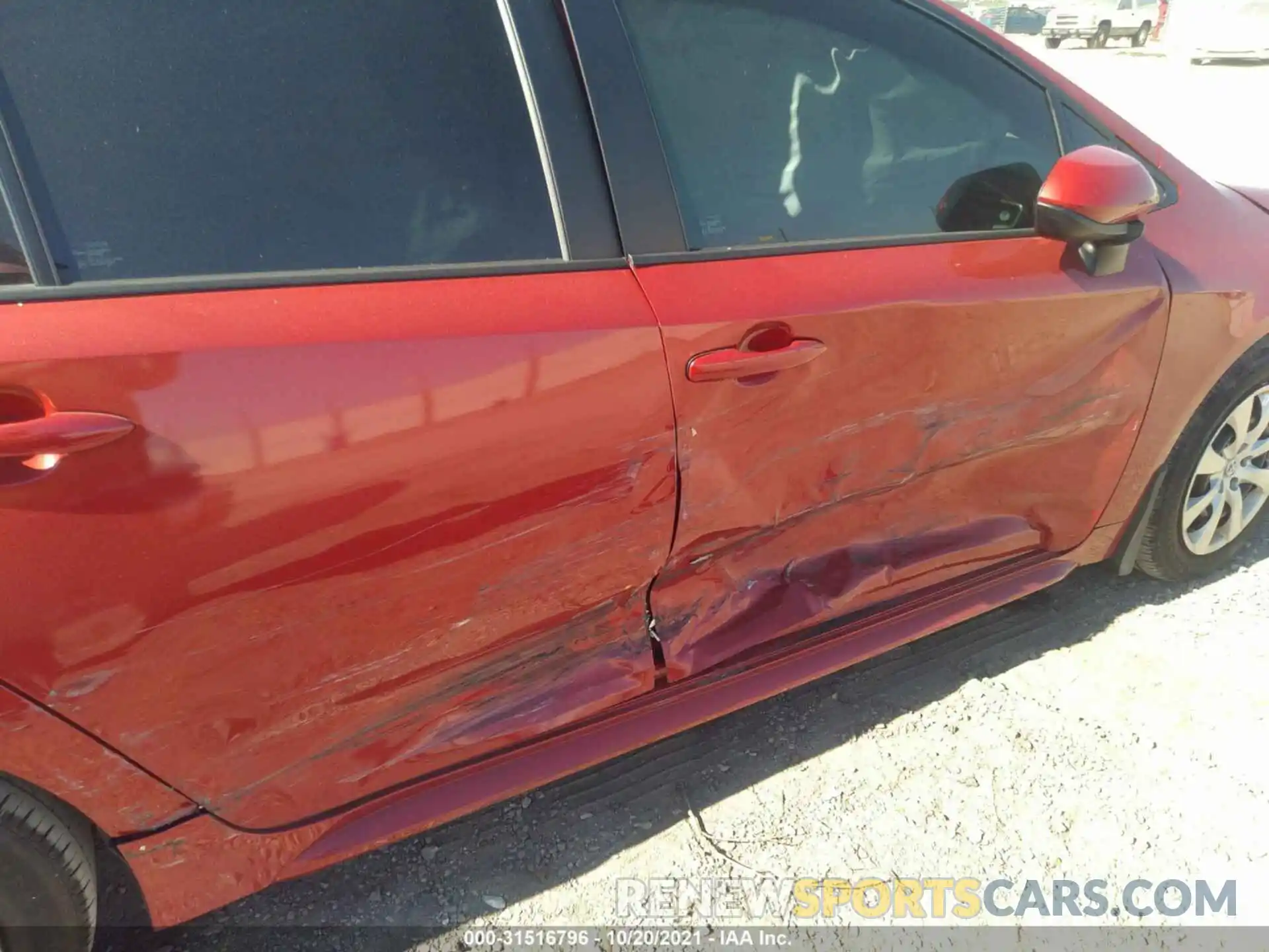 6 Photograph of a damaged car 5YFEPRAE2LP053910 TOYOTA COROLLA 2020