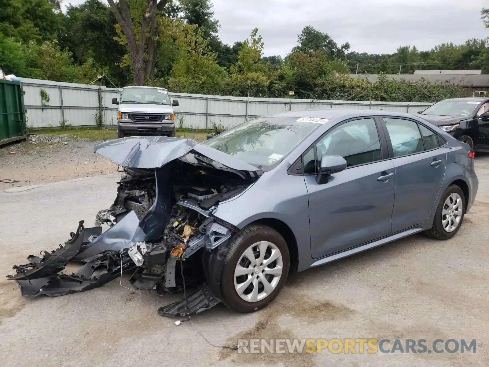 2 Photograph of a damaged car 5YFEPRAE2LP054717 TOYOTA COROLLA 2020