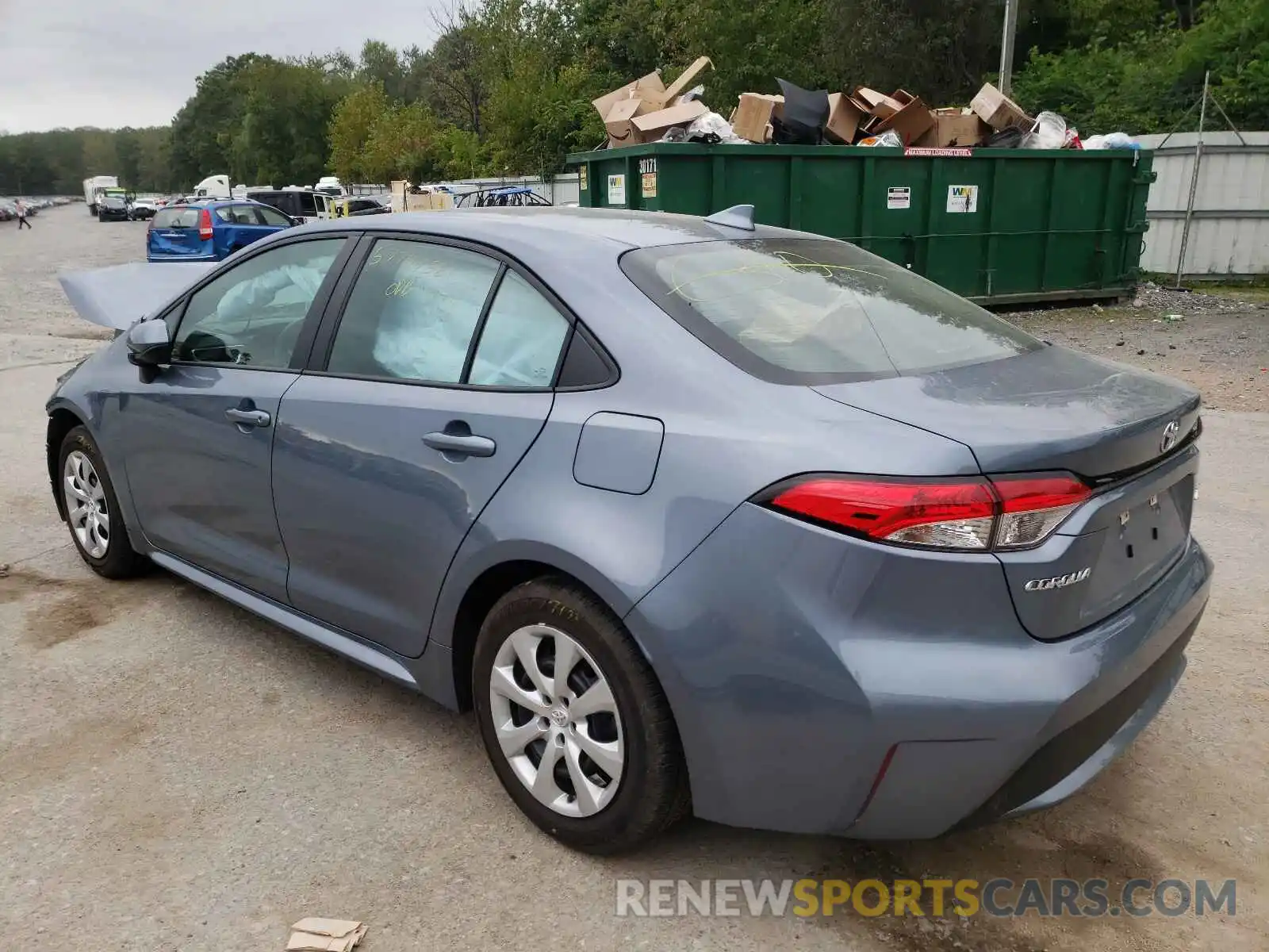 3 Photograph of a damaged car 5YFEPRAE2LP054717 TOYOTA COROLLA 2020