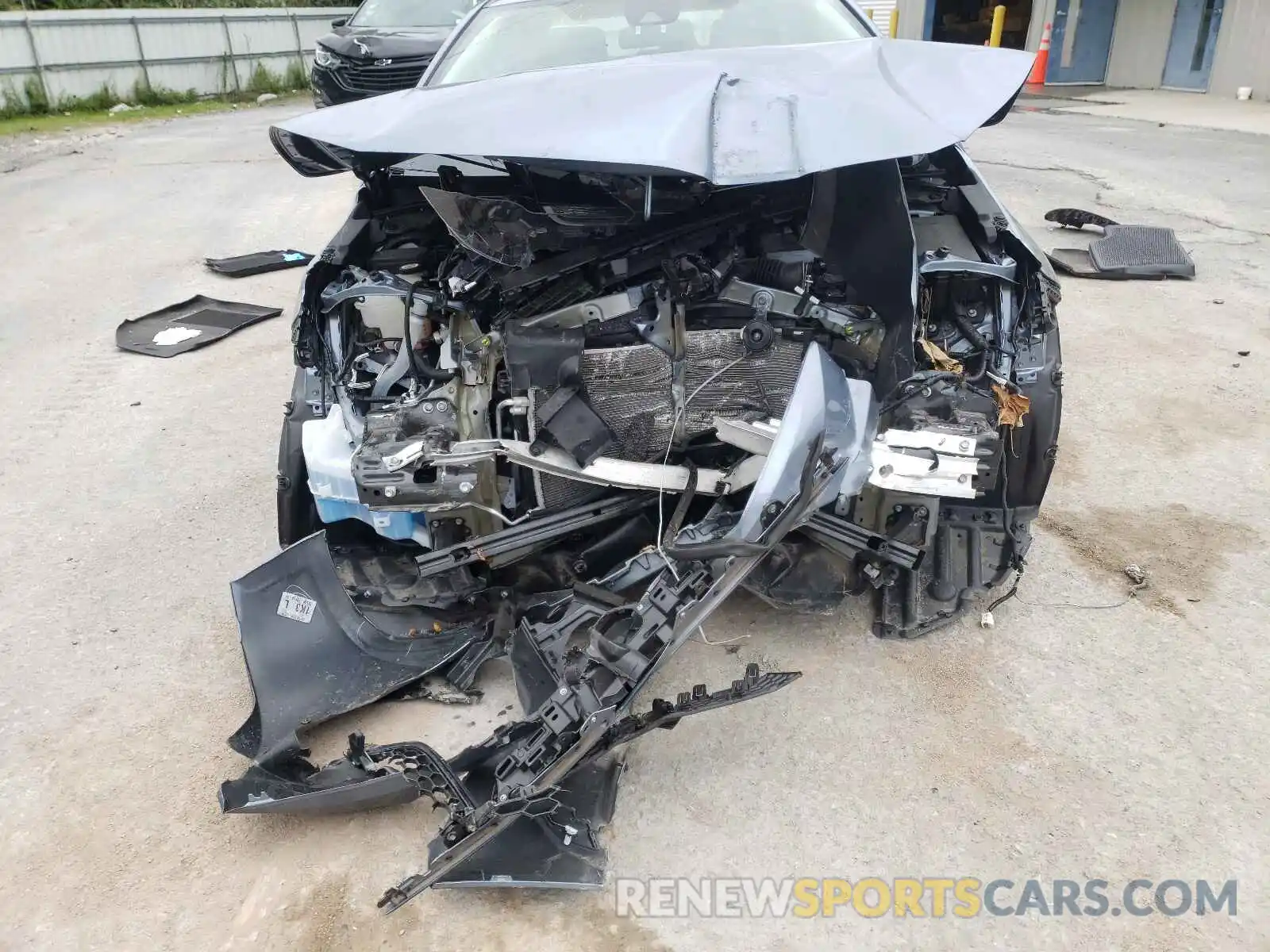 9 Photograph of a damaged car 5YFEPRAE2LP054717 TOYOTA COROLLA 2020