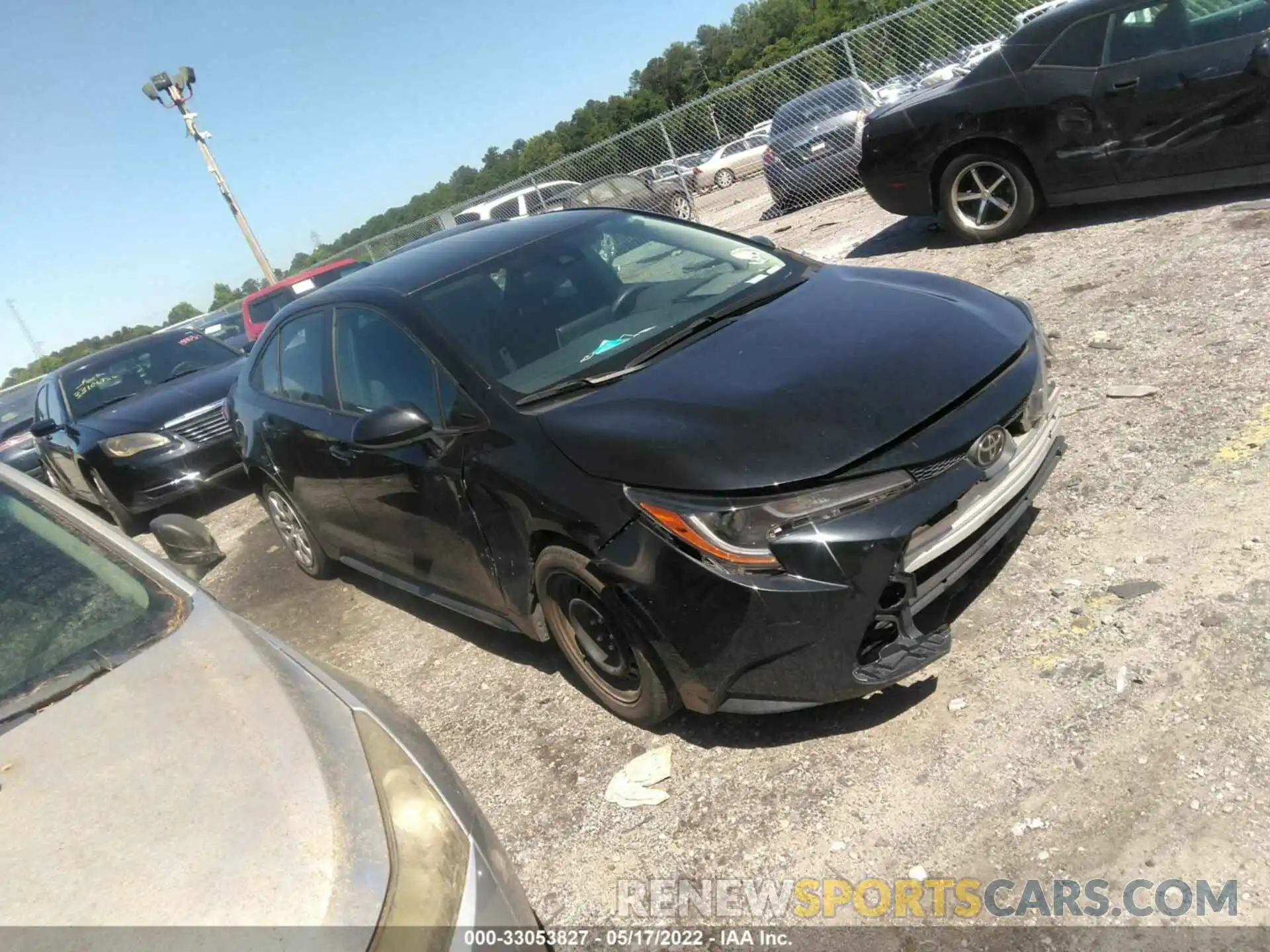 1 Photograph of a damaged car 5YFEPRAE2LP056001 TOYOTA COROLLA 2020