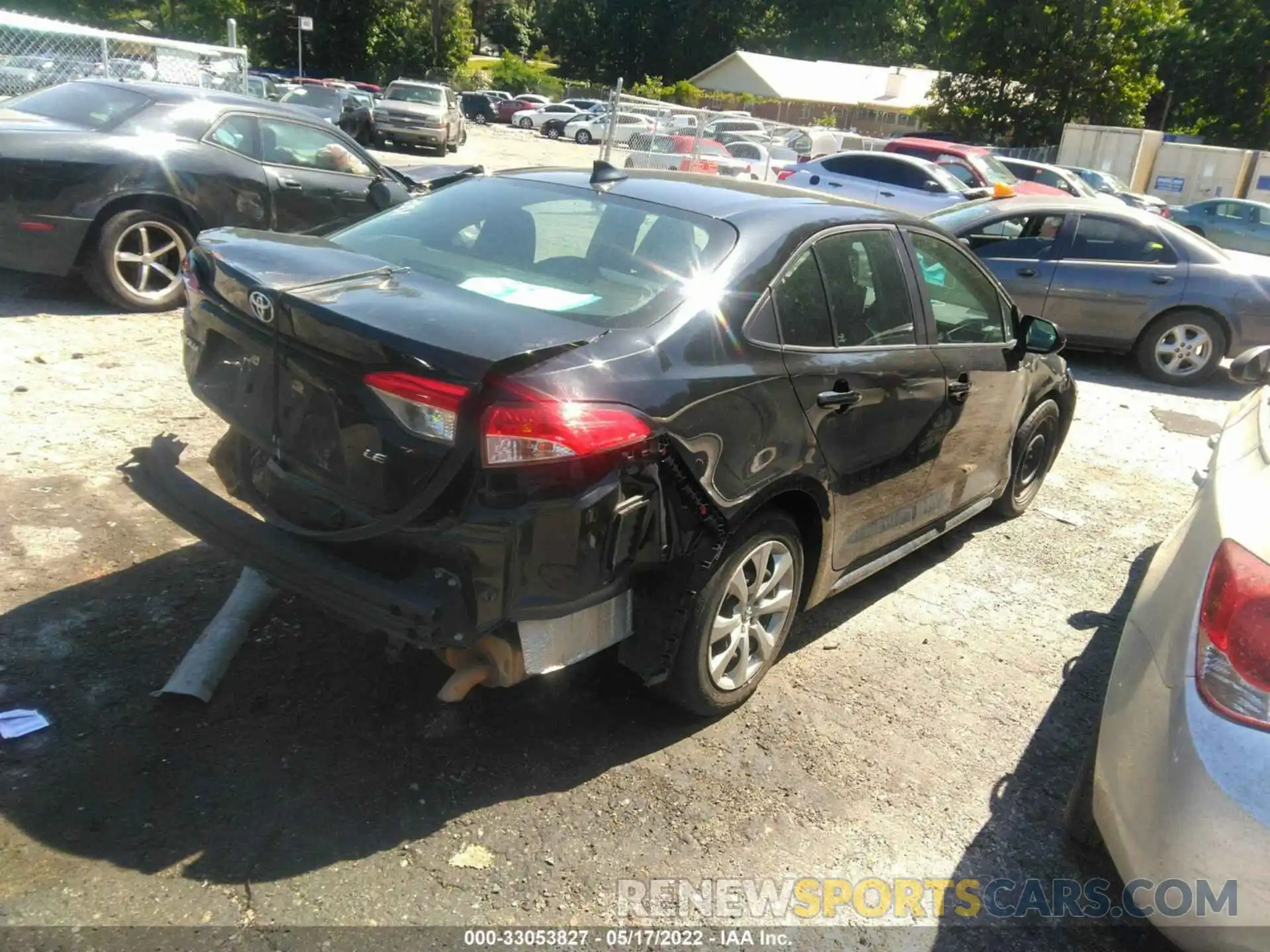 4 Photograph of a damaged car 5YFEPRAE2LP056001 TOYOTA COROLLA 2020