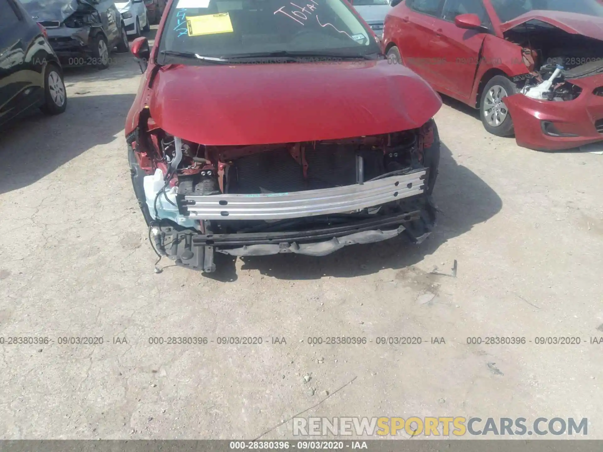 6 Photograph of a damaged car 5YFEPRAE2LP056273 TOYOTA COROLLA 2020