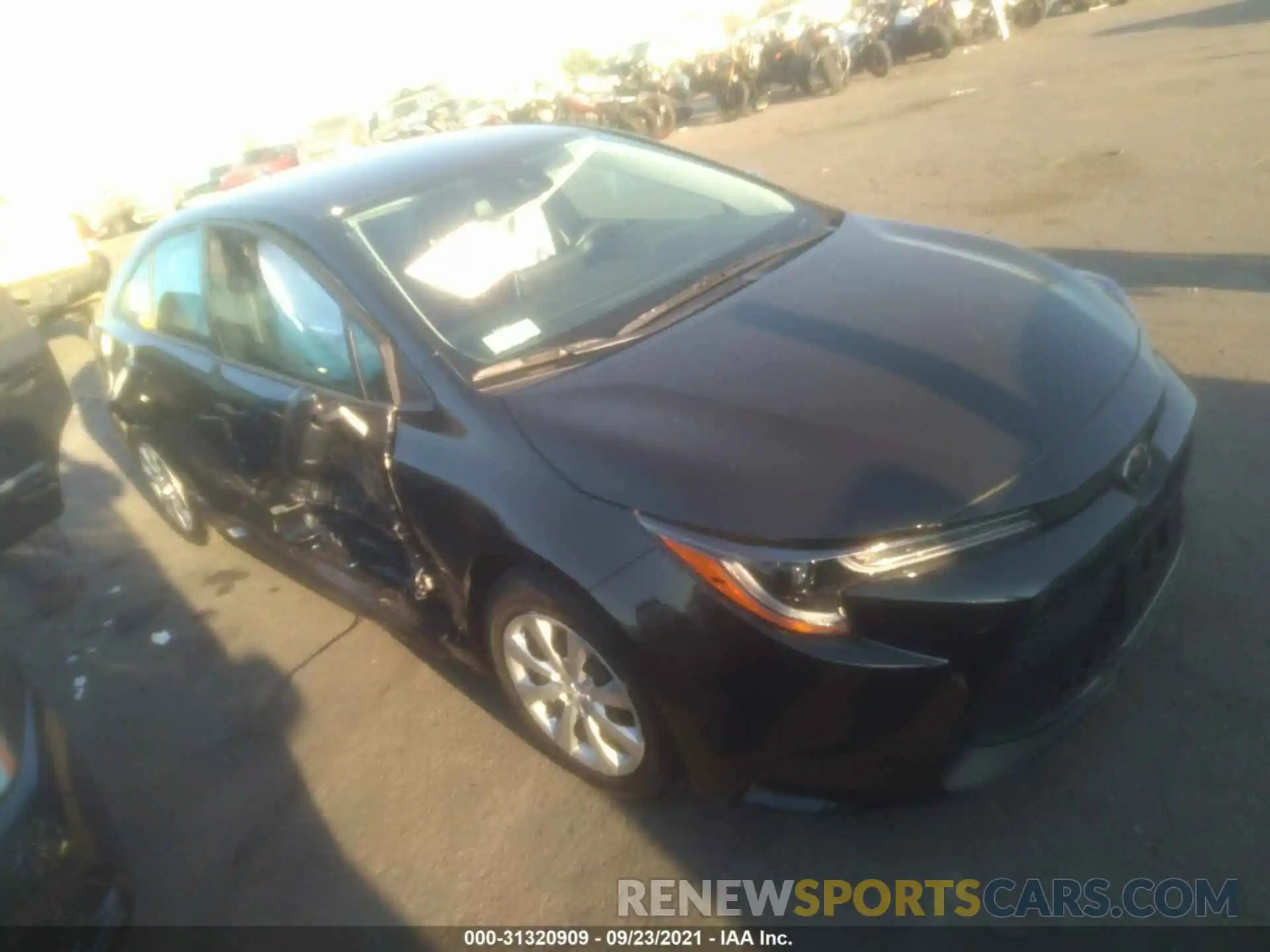 1 Photograph of a damaged car 5YFEPRAE2LP057570 TOYOTA COROLLA 2020