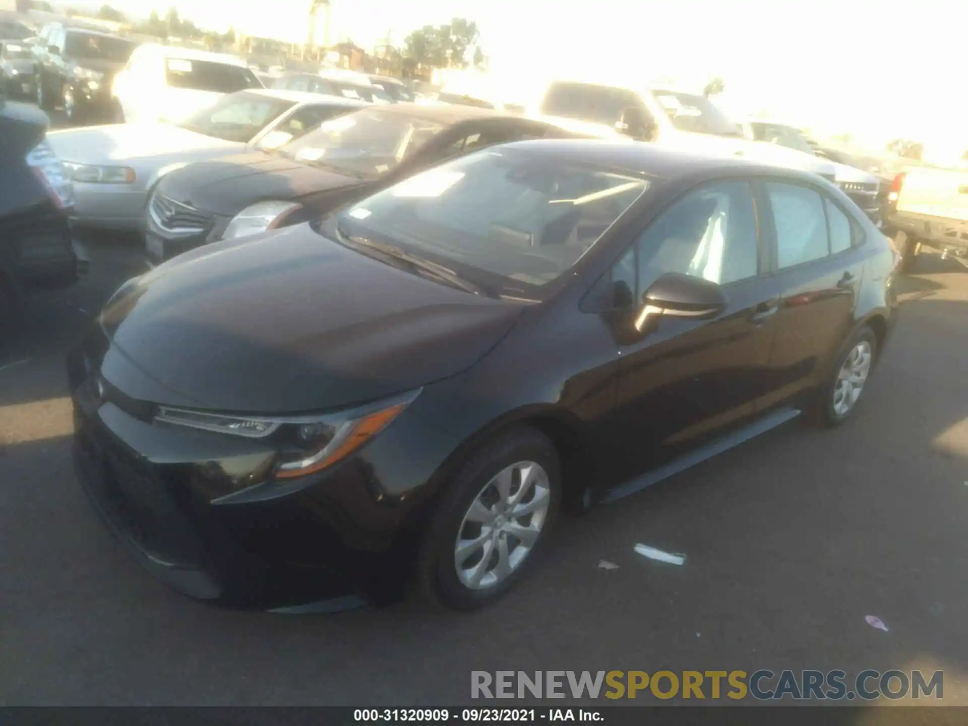 2 Photograph of a damaged car 5YFEPRAE2LP057570 TOYOTA COROLLA 2020