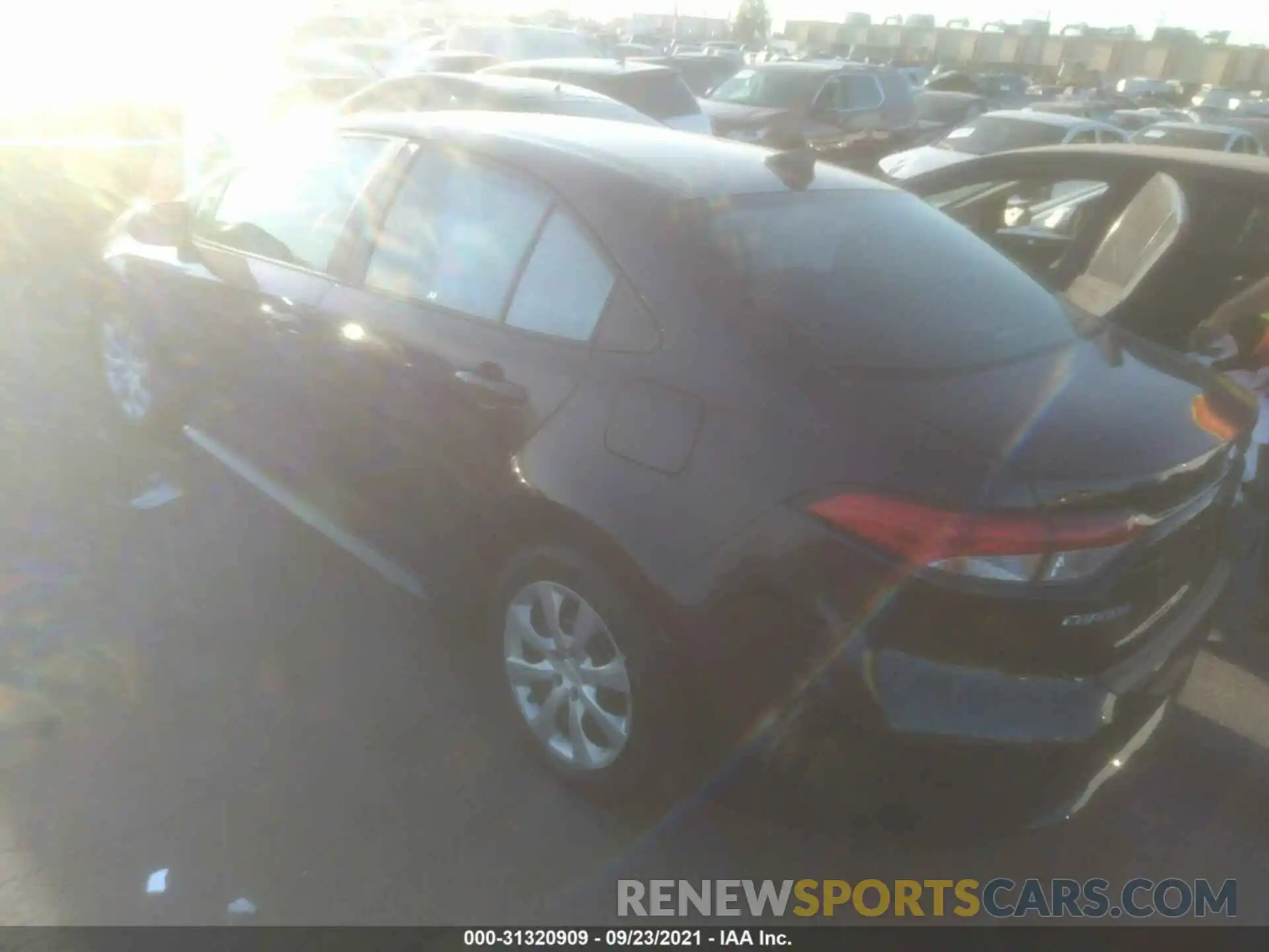 3 Photograph of a damaged car 5YFEPRAE2LP057570 TOYOTA COROLLA 2020