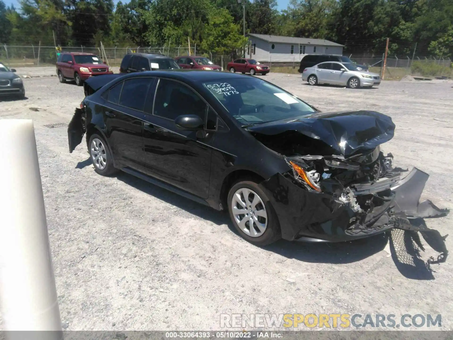 1 Photograph of a damaged car 5YFEPRAE2LP057875 TOYOTA COROLLA 2020