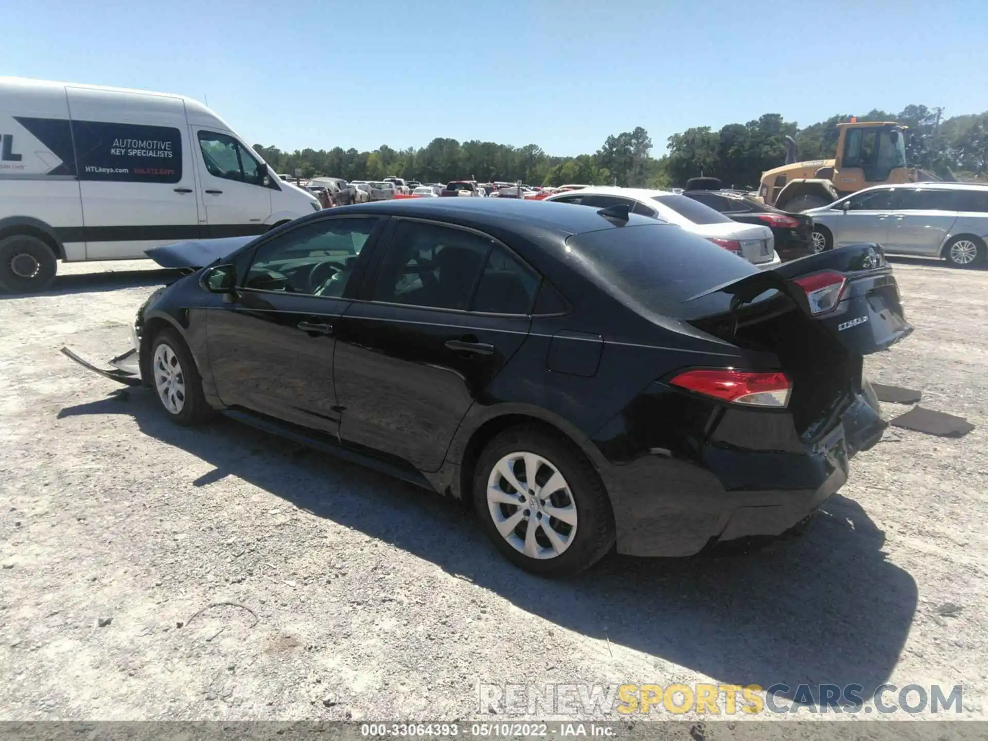 3 Photograph of a damaged car 5YFEPRAE2LP057875 TOYOTA COROLLA 2020