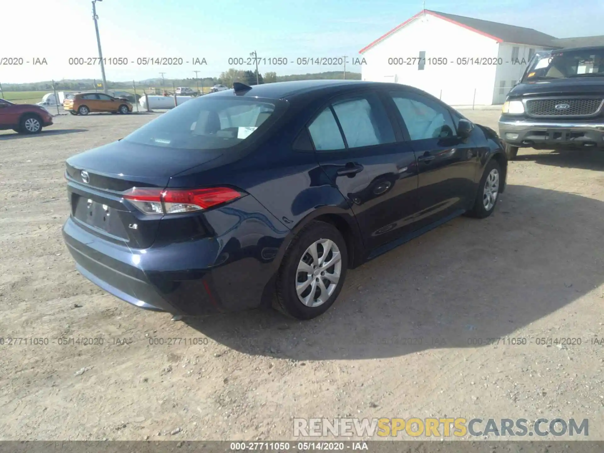 4 Photograph of a damaged car 5YFEPRAE2LP058203 TOYOTA COROLLA 2020