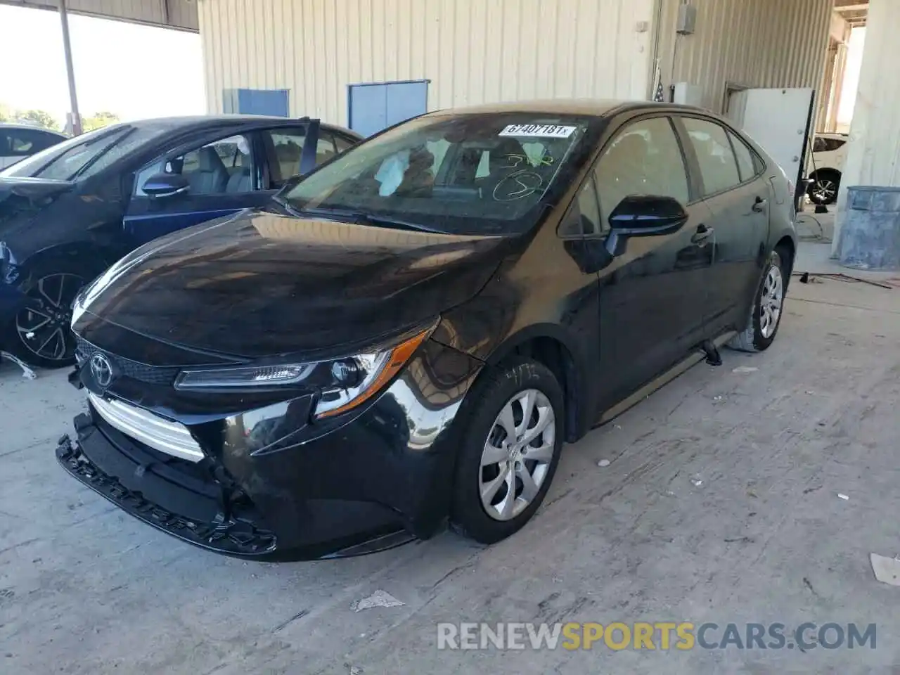 2 Photograph of a damaged car 5YFEPRAE2LP058301 TOYOTA COROLLA 2020