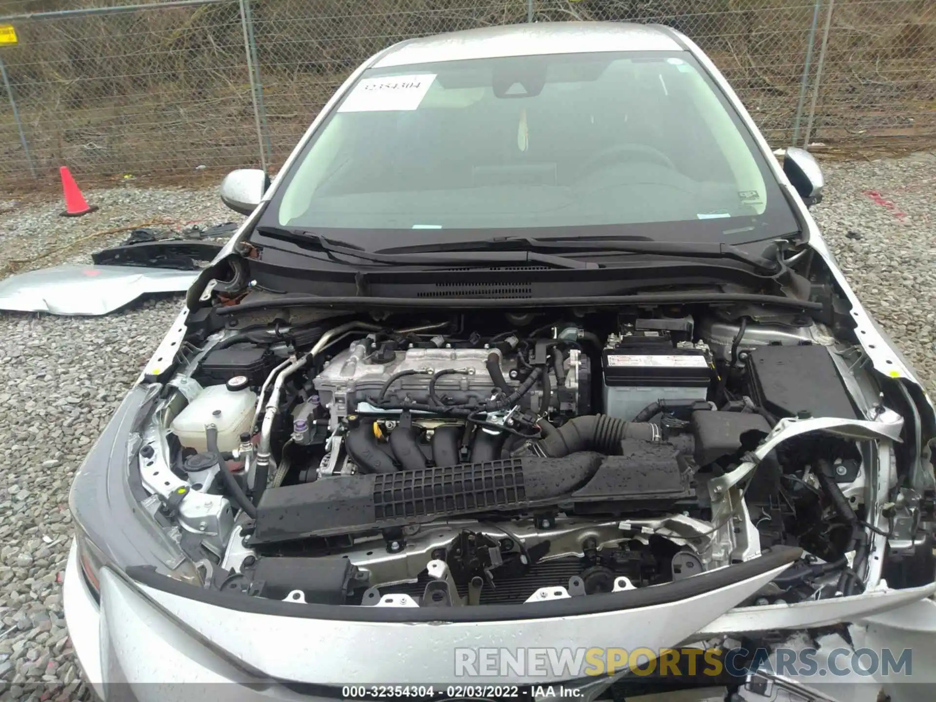 10 Photograph of a damaged car 5YFEPRAE2LP059075 TOYOTA COROLLA 2020