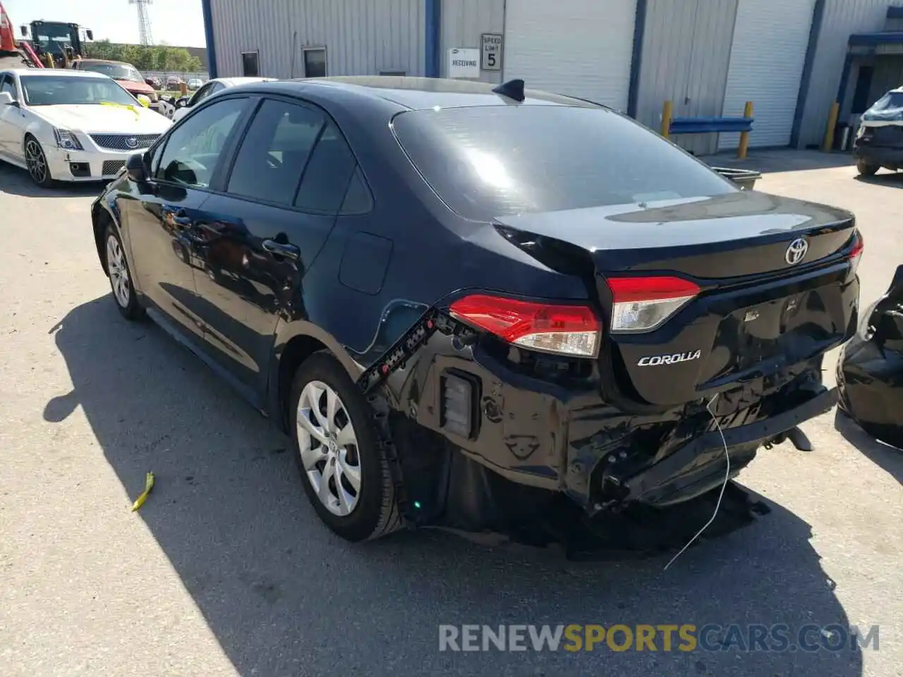 3 Photograph of a damaged car 5YFEPRAE2LP059609 TOYOTA COROLLA 2020