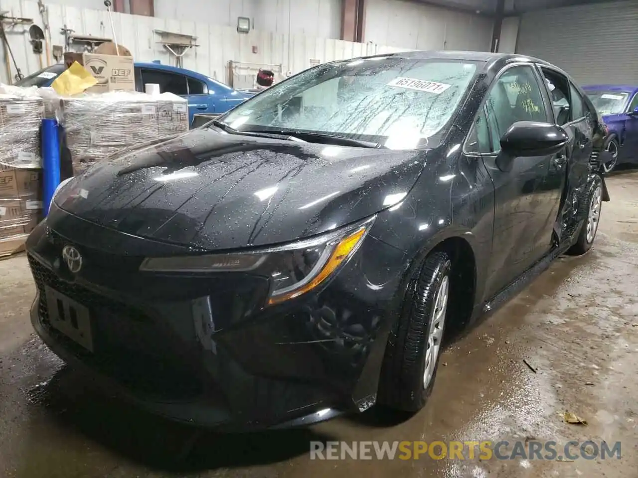 2 Photograph of a damaged car 5YFEPRAE2LP059805 TOYOTA COROLLA 2020