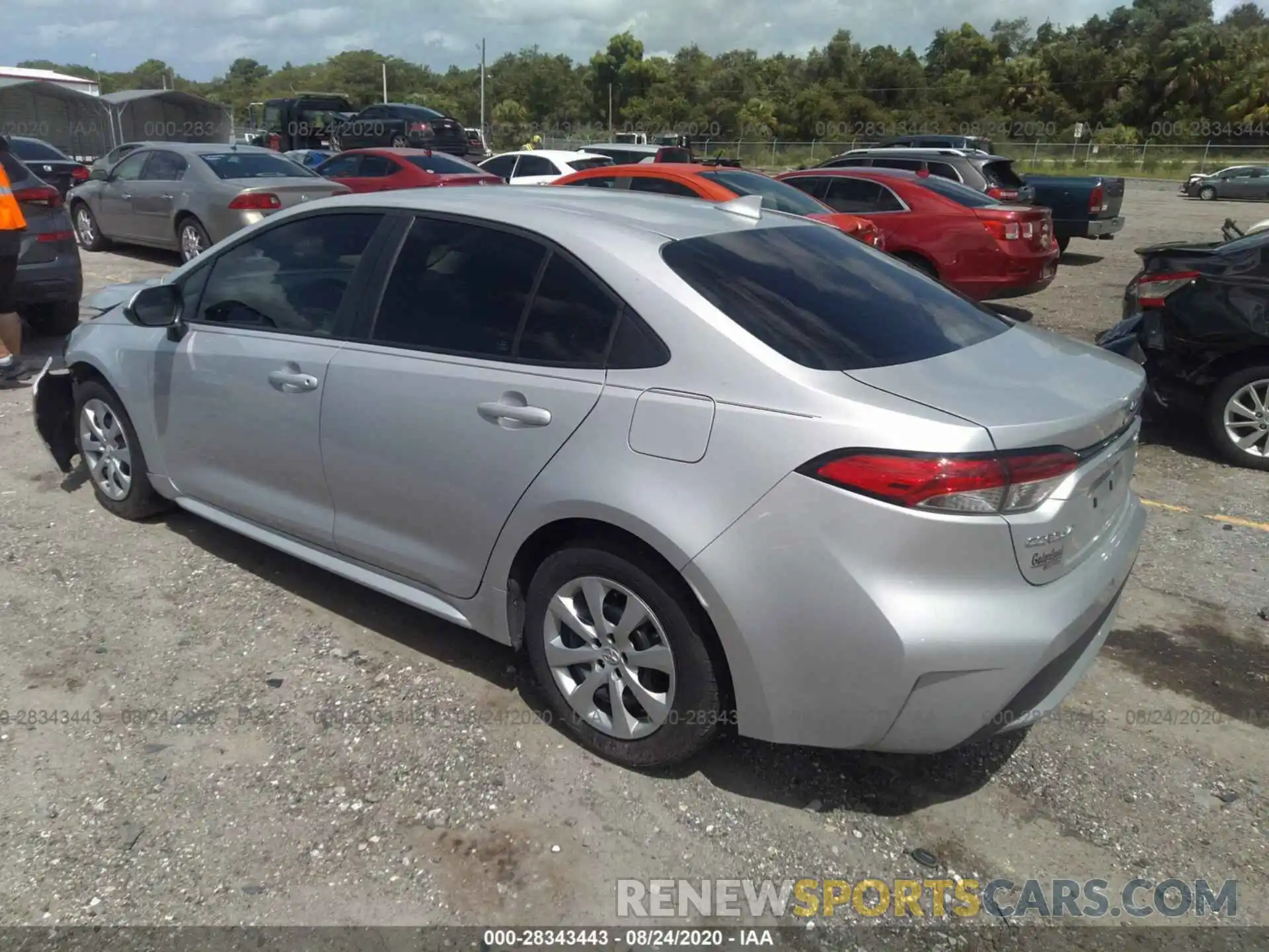 3 Photograph of a damaged car 5YFEPRAE2LP060243 TOYOTA COROLLA 2020