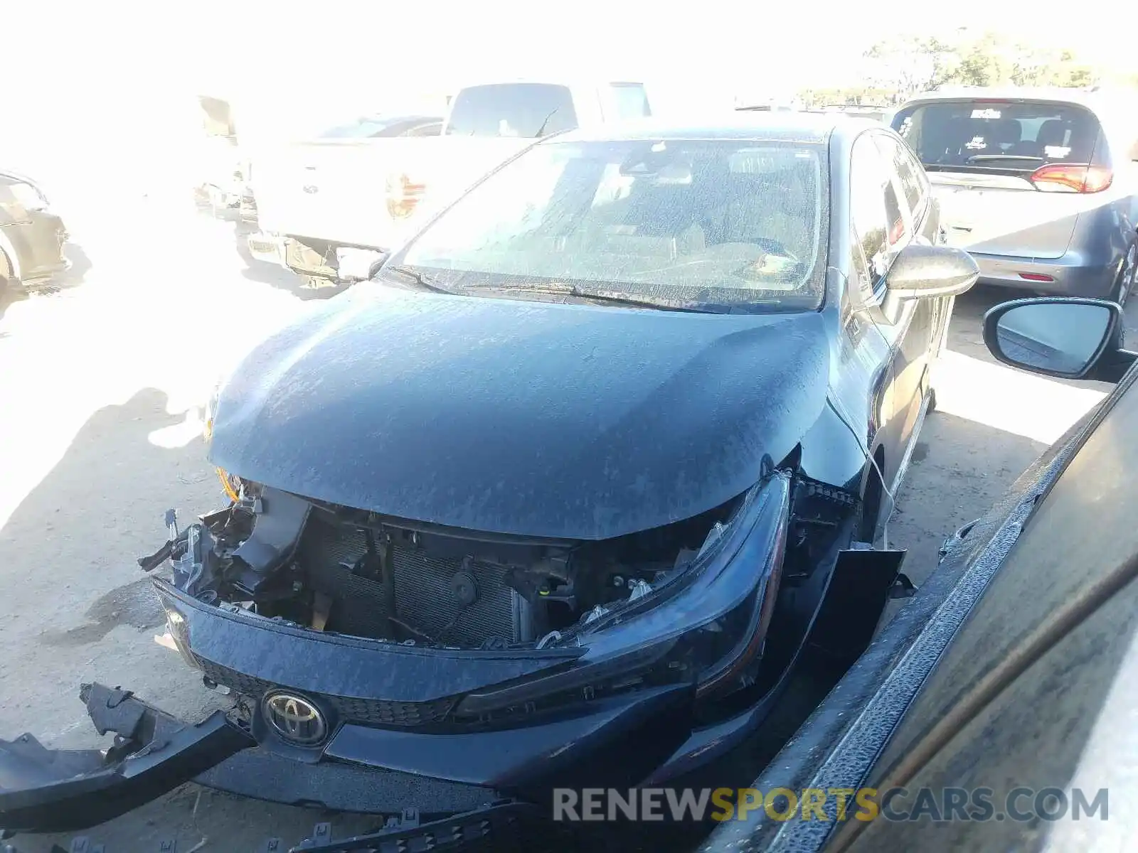 2 Photograph of a damaged car 5YFEPRAE2LP060758 TOYOTA COROLLA 2020