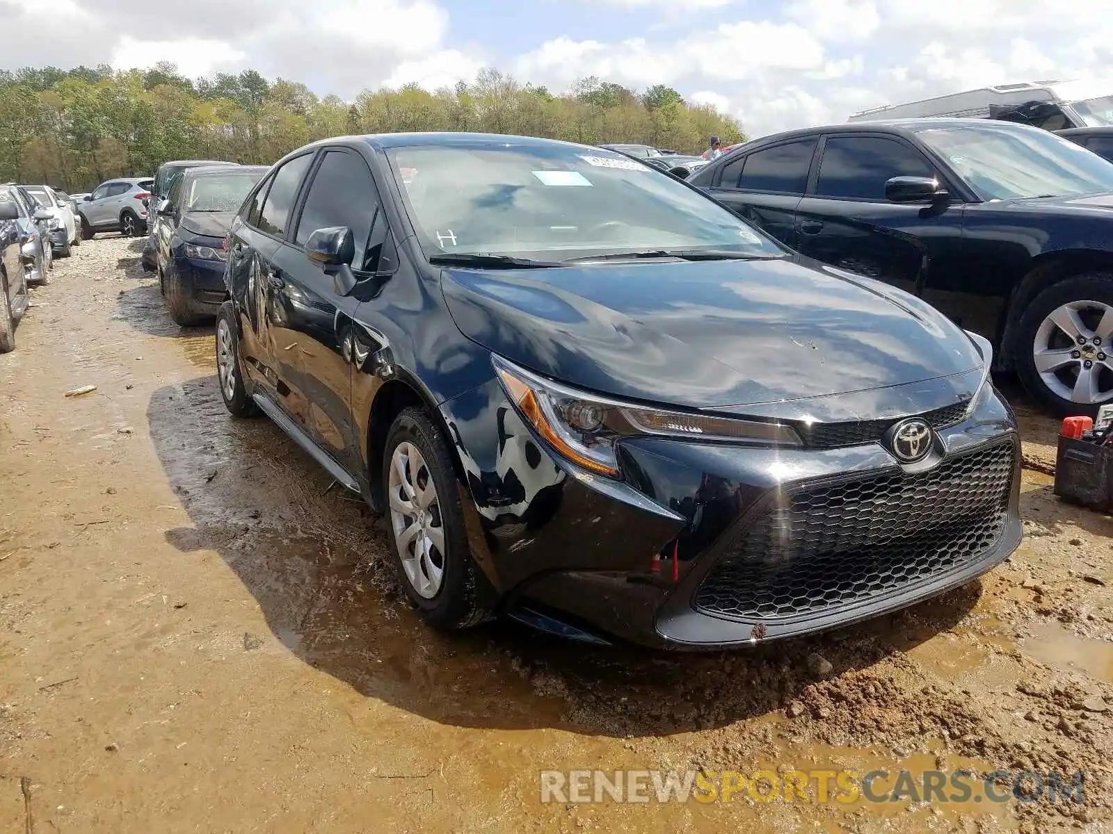 1 Photograph of a damaged car 5YFEPRAE2LP061148 TOYOTA COROLLA 2020