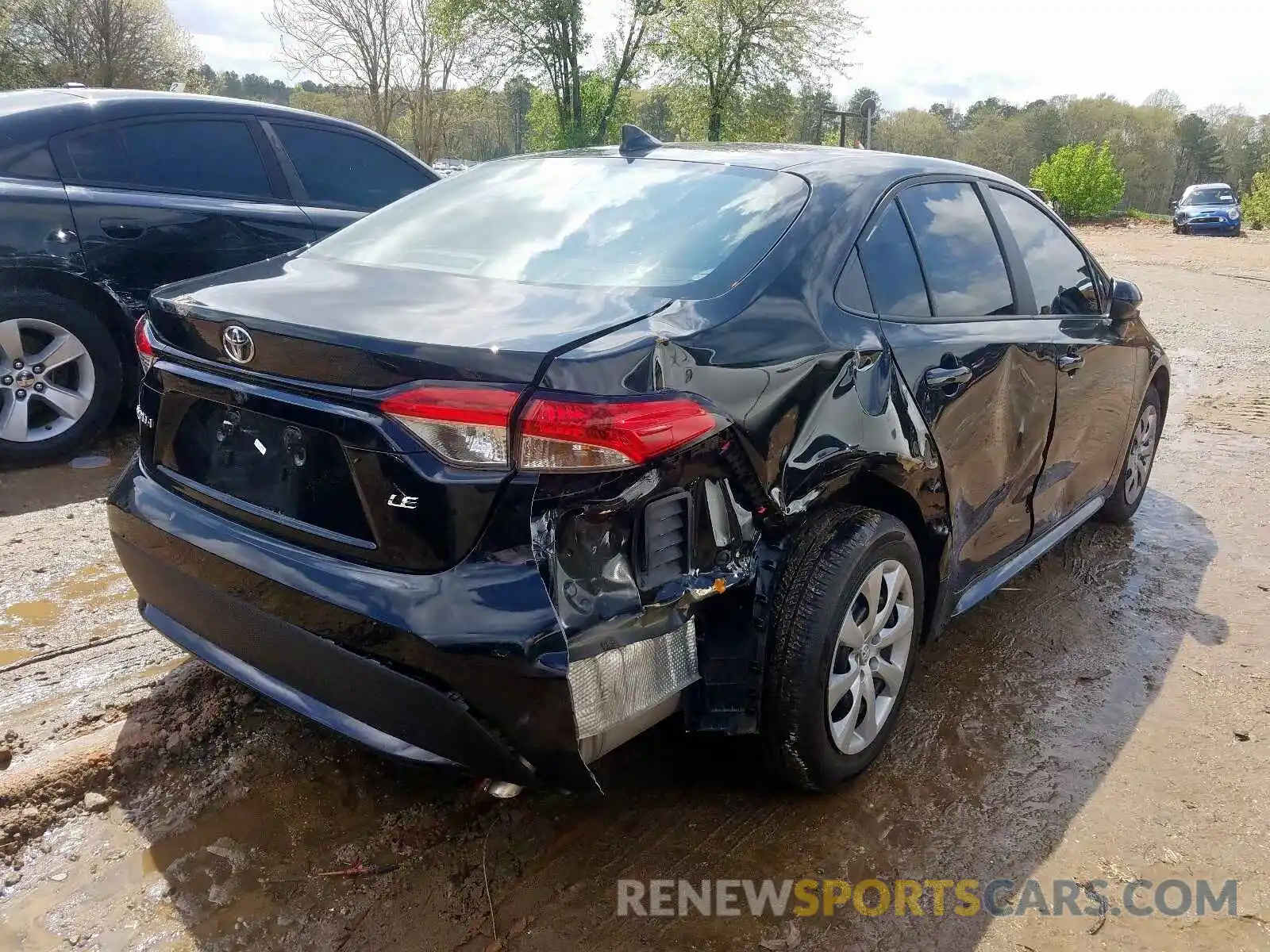 4 Photograph of a damaged car 5YFEPRAE2LP061148 TOYOTA COROLLA 2020