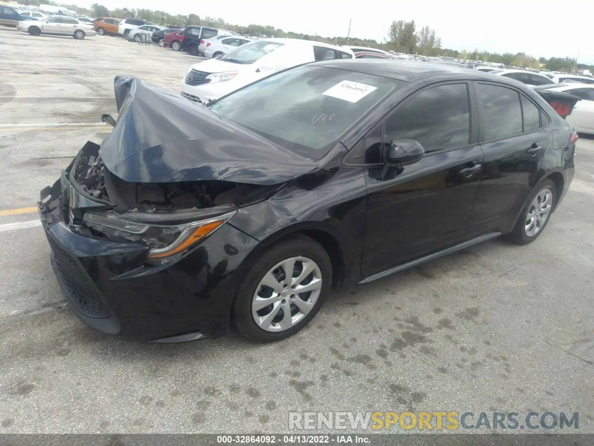 2 Photograph of a damaged car 5YFEPRAE2LP061439 TOYOTA COROLLA 2020