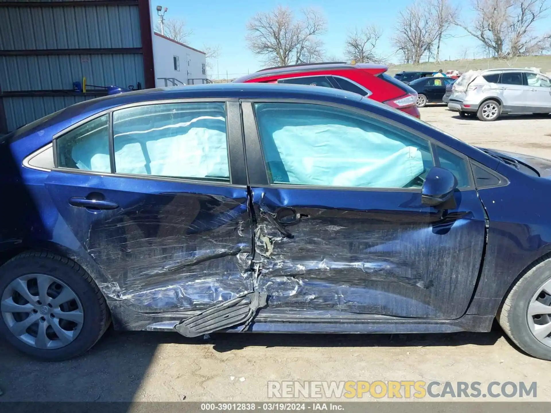 13 Photograph of a damaged car 5YFEPRAE2LP062171 TOYOTA COROLLA 2020