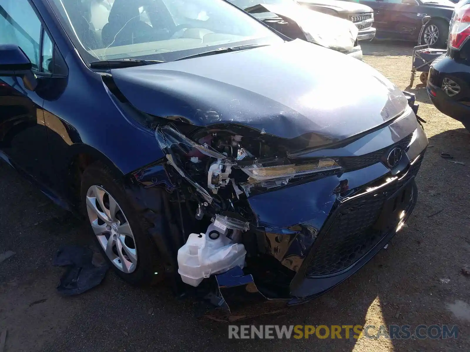 9 Photograph of a damaged car 5YFEPRAE2LP063496 TOYOTA COROLLA 2020