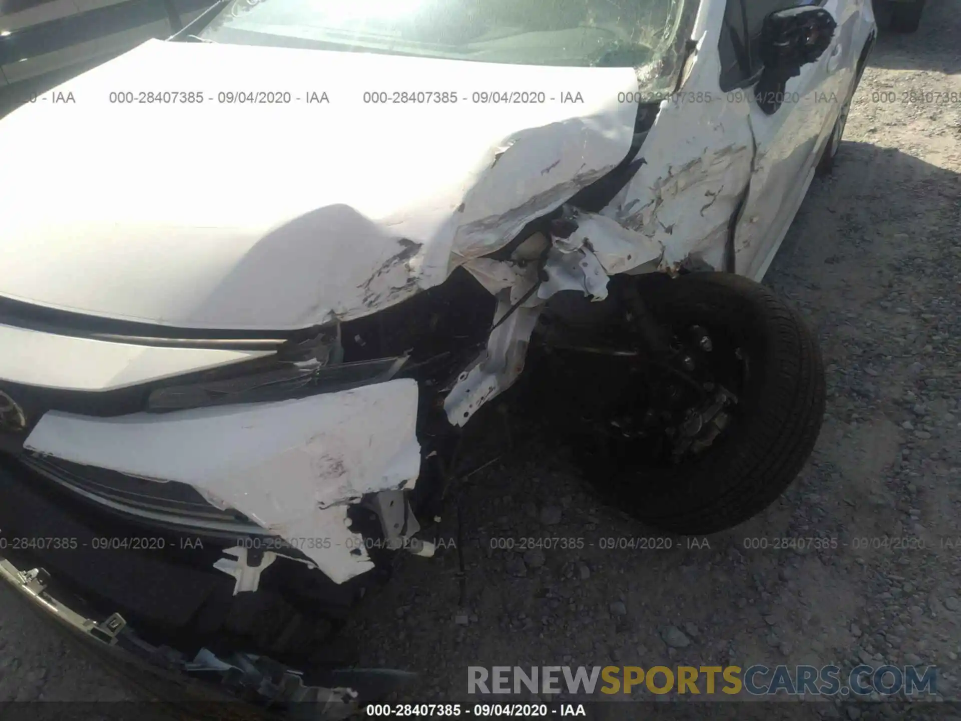 6 Photograph of a damaged car 5YFEPRAE2LP063627 TOYOTA COROLLA 2020