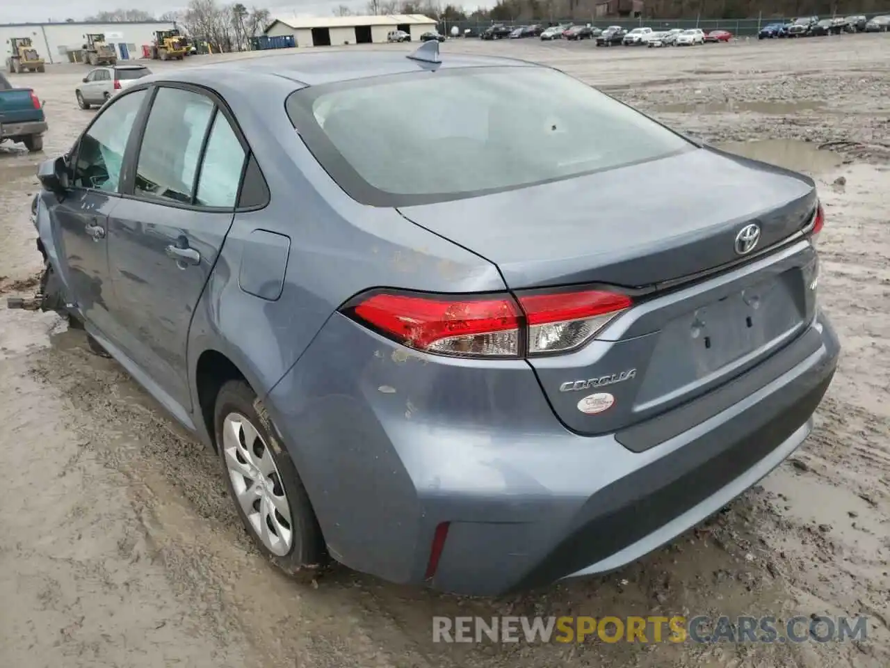 3 Photograph of a damaged car 5YFEPRAE2LP063773 TOYOTA COROLLA 2020