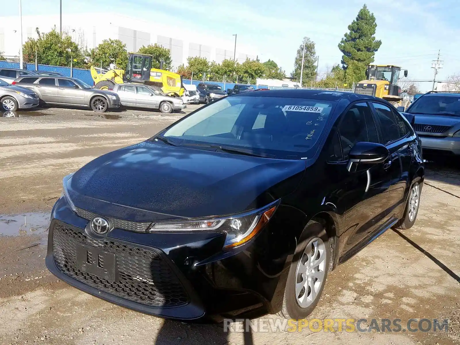 2 Photograph of a damaged car 5YFEPRAE2LP063935 TOYOTA COROLLA 2020