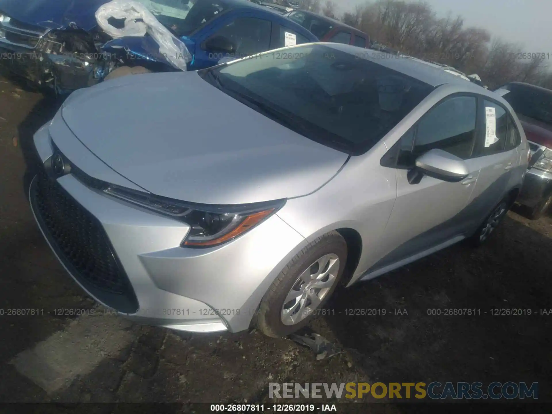 2 Photograph of a damaged car 5YFEPRAE2LP064311 TOYOTA COROLLA 2020