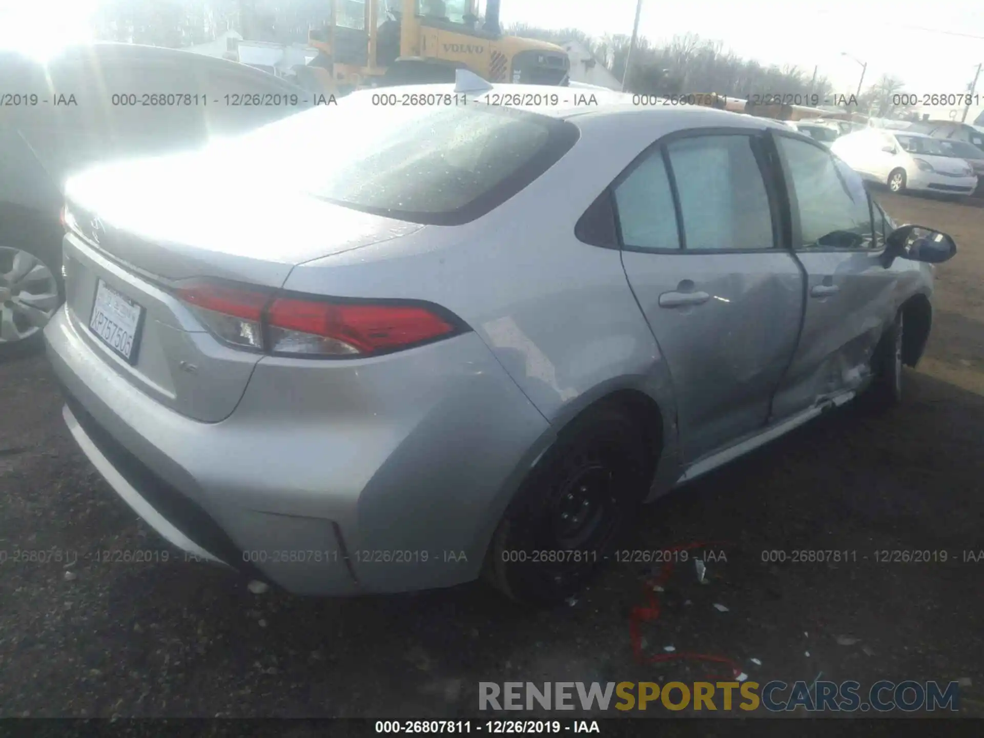 4 Photograph of a damaged car 5YFEPRAE2LP064311 TOYOTA COROLLA 2020