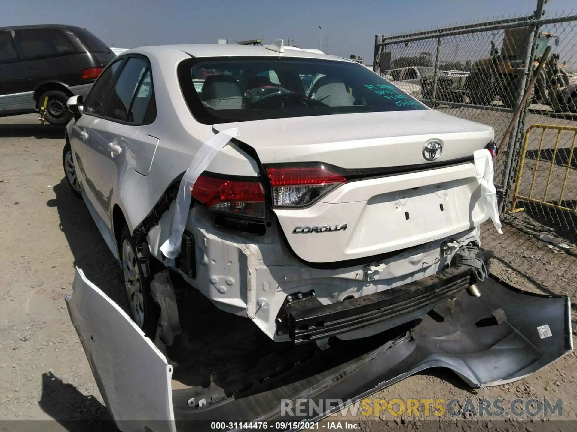 6 Photograph of a damaged car 5YFEPRAE2LP065247 TOYOTA COROLLA 2020